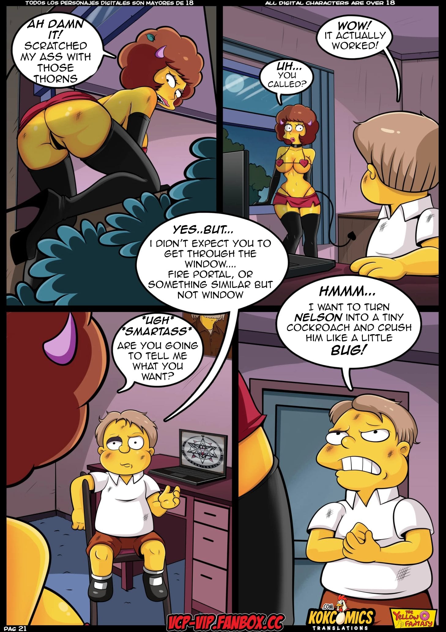 The Pastime (The Simpsons) [The Yellow Fantasy , Croc] 16 . The List - Chapter 16 (The Simpsons) [The Yellow Fantasy , Croc] – page 22