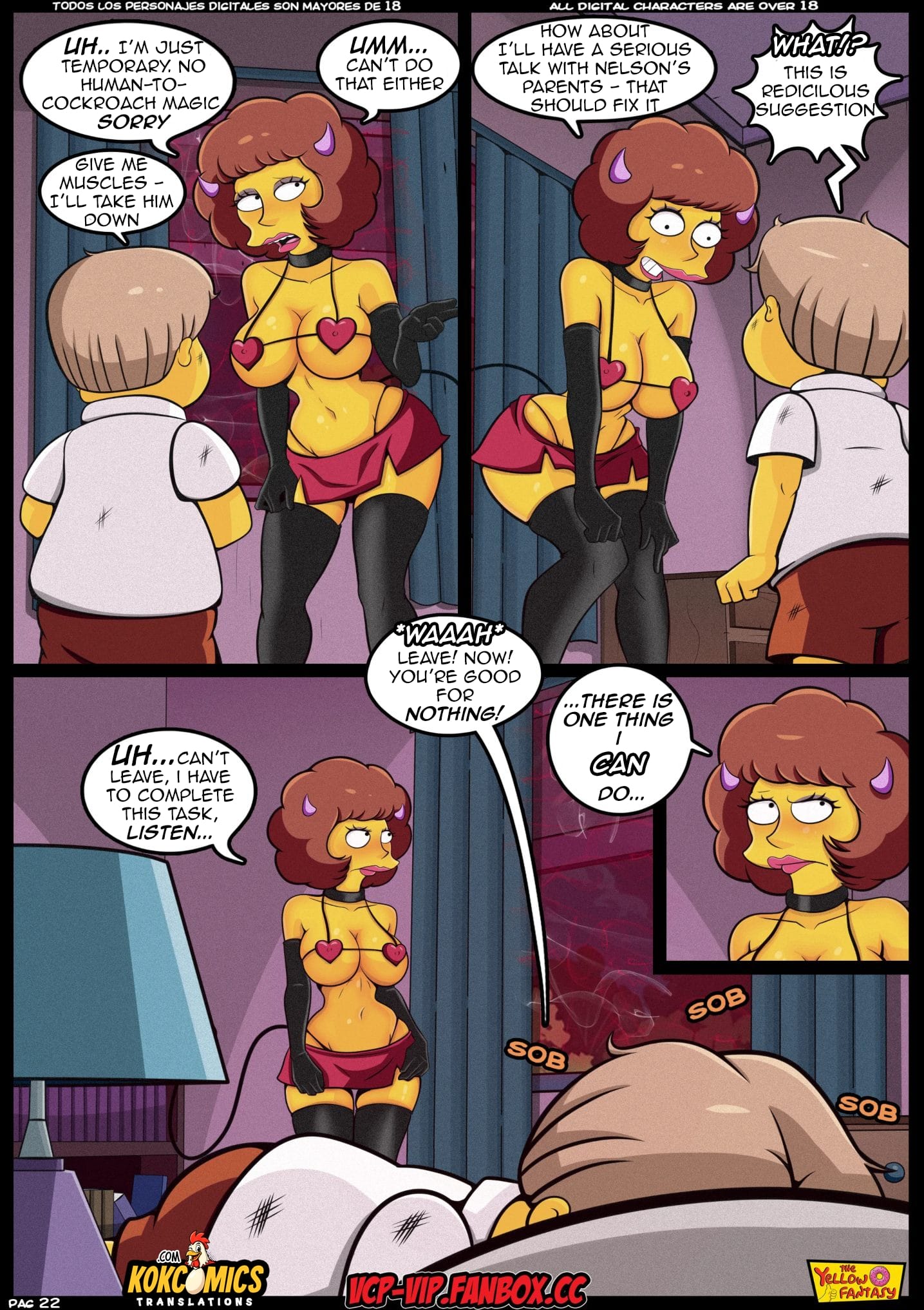 The Pastime (The Simpsons) [The Yellow Fantasy , Croc] 16 . The List - Chapter 16 (The Simpsons) [The Yellow Fantasy , Croc] – page 23