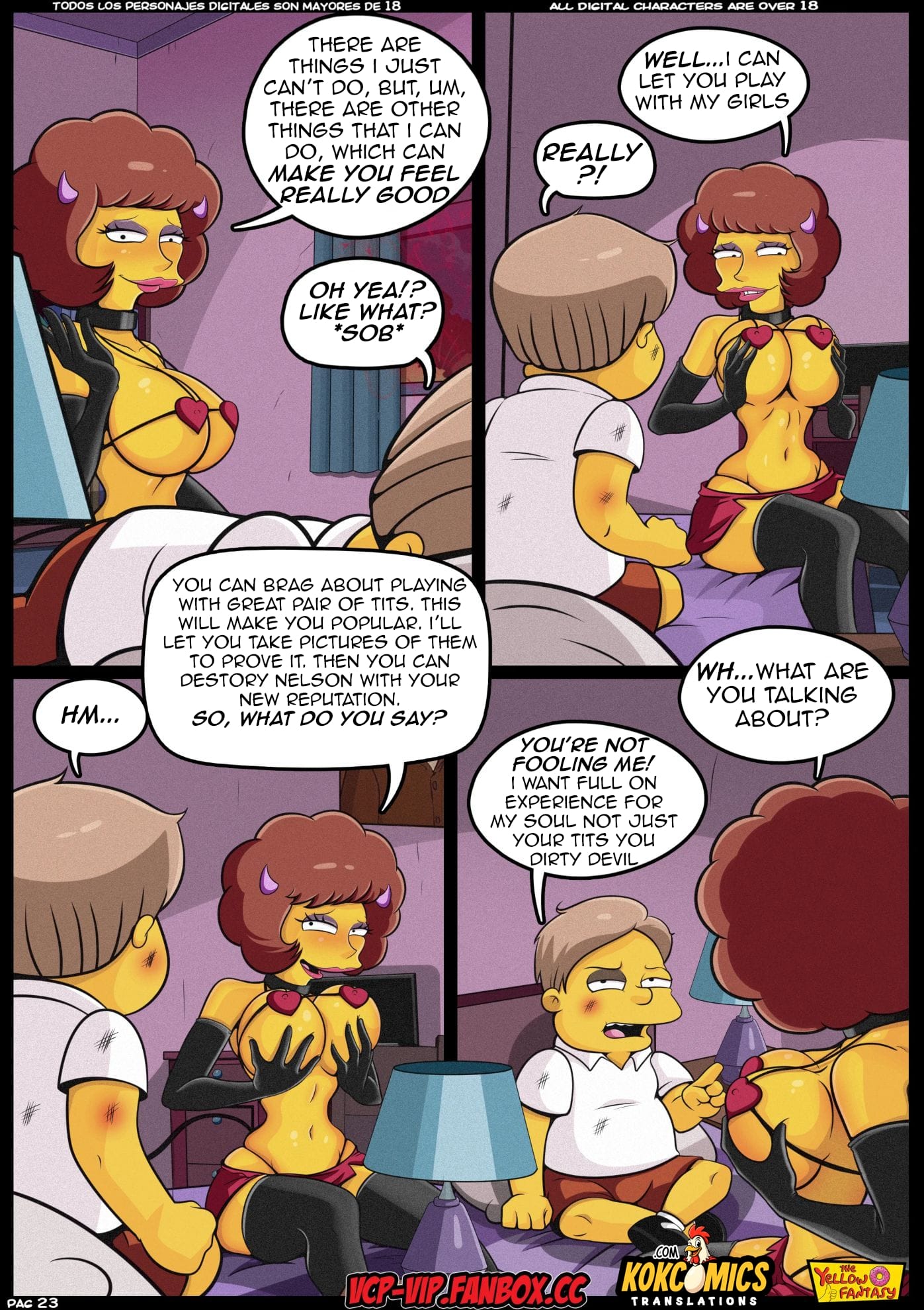 The Pastime (The Simpsons) [The Yellow Fantasy , Croc] 16 . The List - Chapter 16 (The Simpsons) [The Yellow Fantasy , Croc] – page 24
