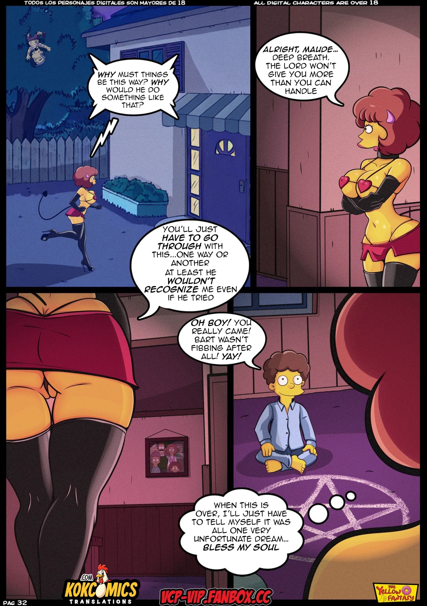 The Pastime (The Simpsons) [The Yellow Fantasy , Croc] 16 . The List - Chapter 16 (The Simpsons) [The Yellow Fantasy , Croc] – page 33