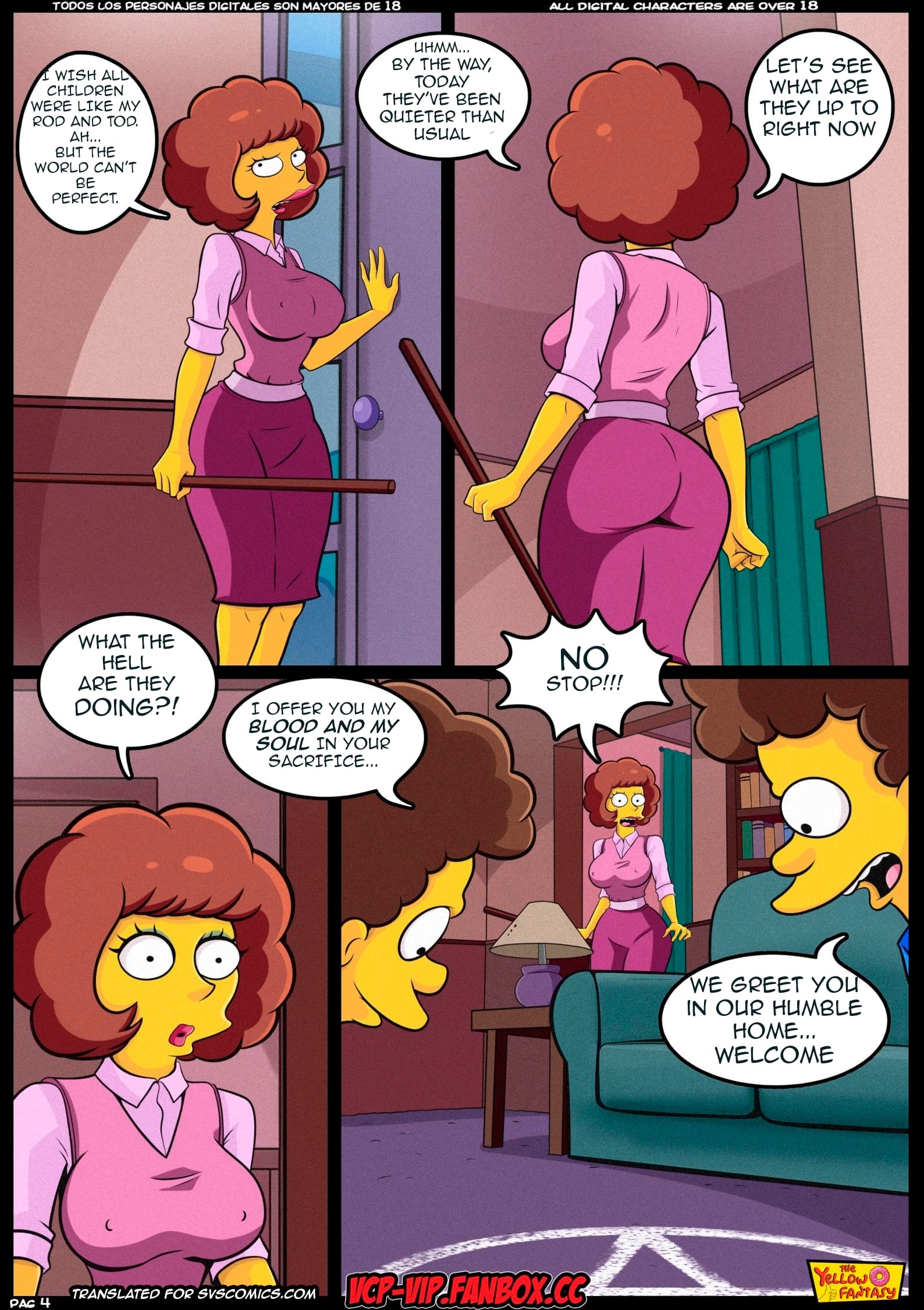 The Pastime (The Simpsons) [The Yellow Fantasy , Croc] 16 . The List - Chapter 16 (The Simpsons) [The Yellow Fantasy , Croc] – page 5