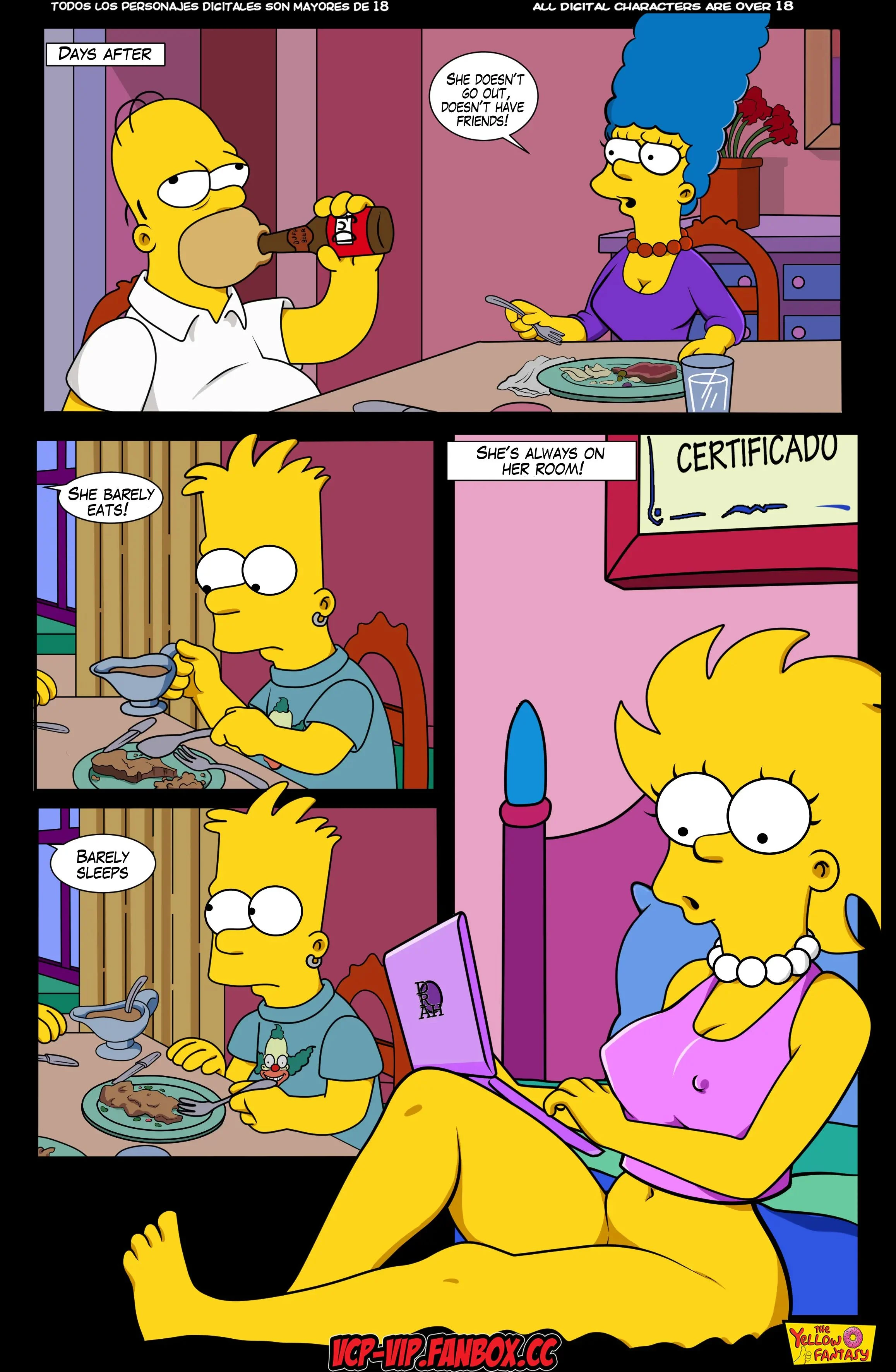 The Pastime (The Simpsons) [The Yellow Fantasy , Croc] 10 . Affinity - Chapter 10 (The Simpsons) [The Yellow Fantasy] – page 3