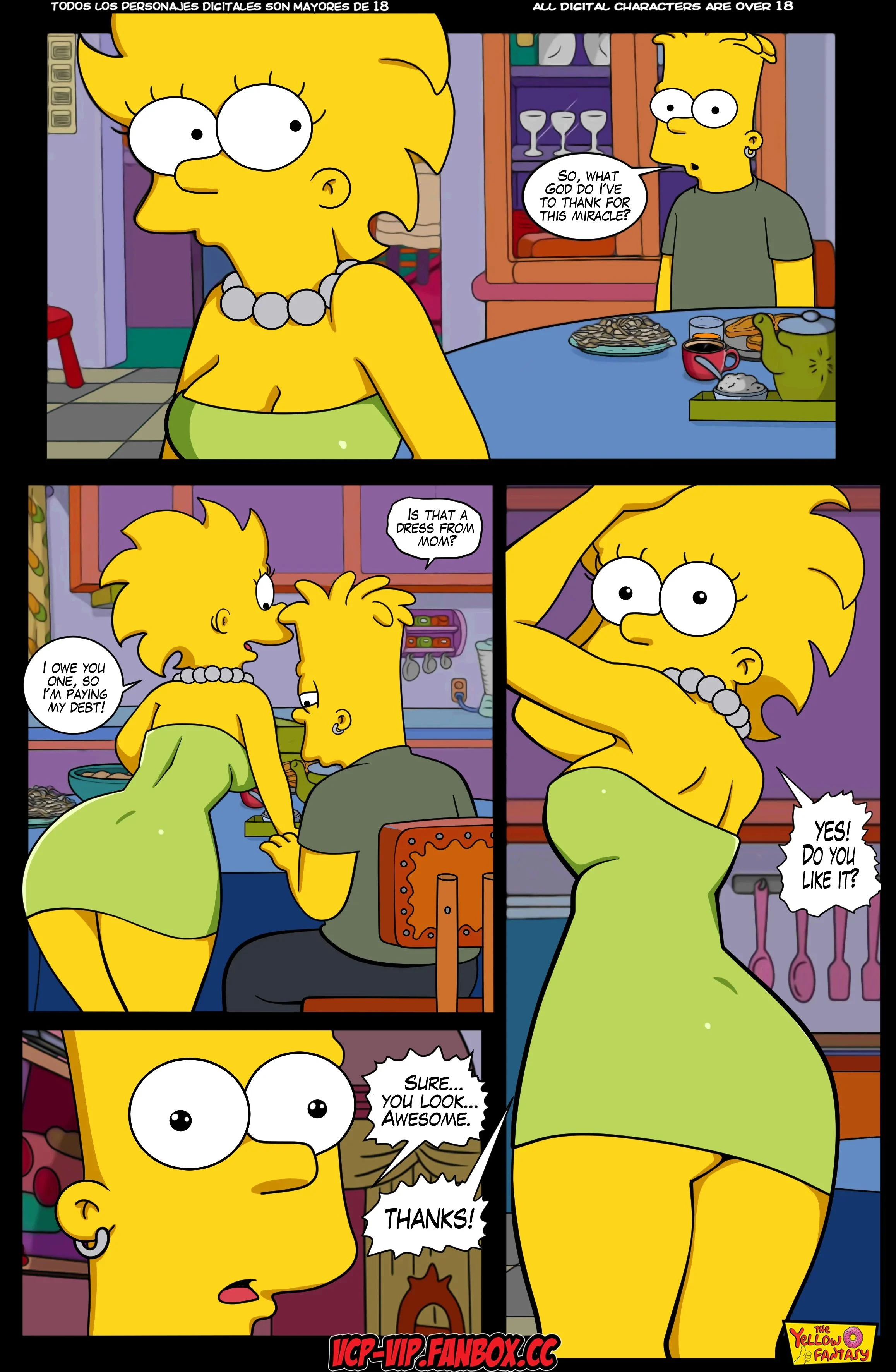 The Pastime (The Simpsons) [The Yellow Fantasy , Croc] 10 . Affinity - Chapter 10 (The Simpsons) [The Yellow Fantasy] – page 34