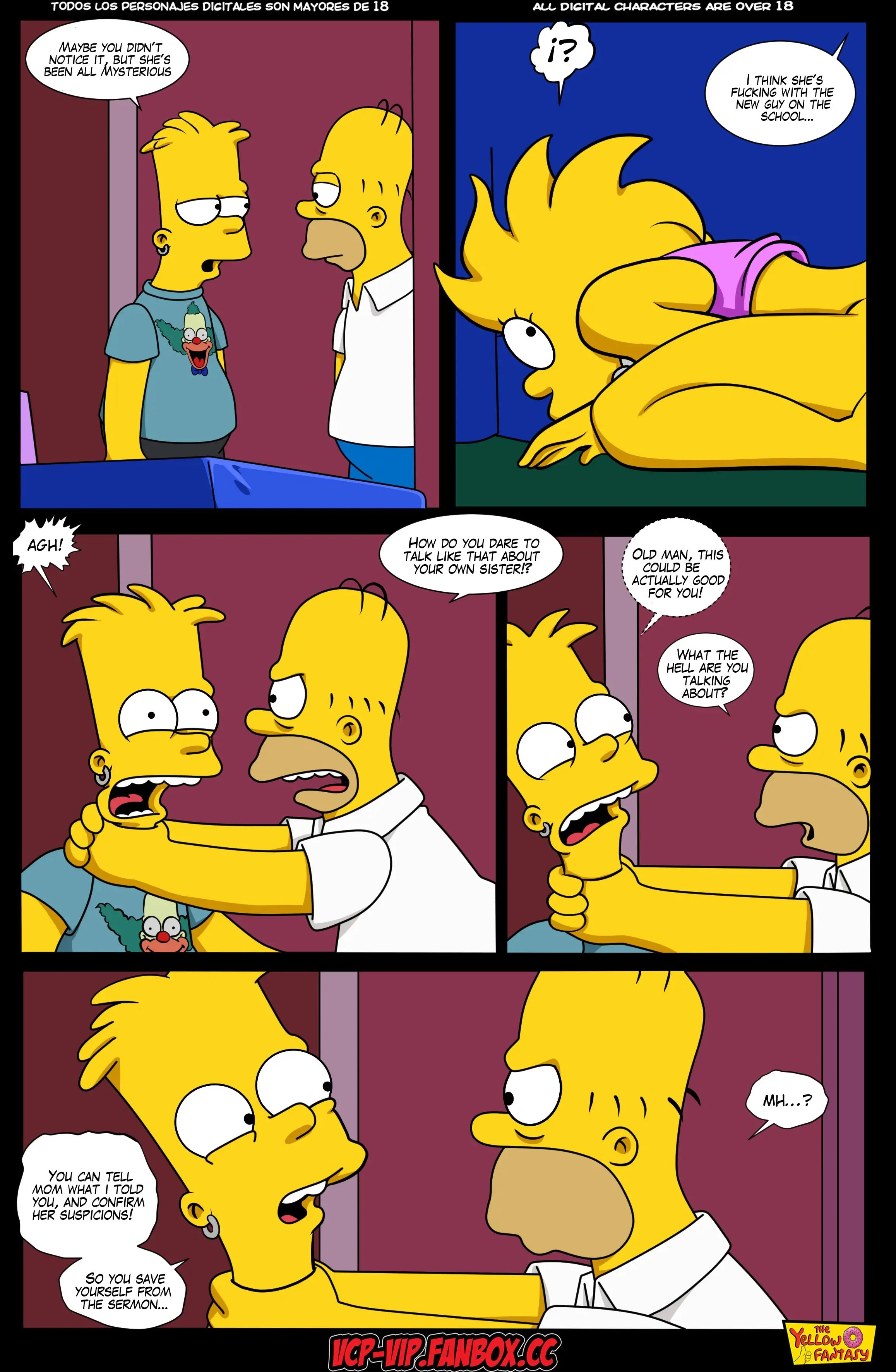 The Pastime (The Simpsons) [The Yellow Fantasy , Croc] 10 . Affinity - Chapter 10 (The Simpsons) [The Yellow Fantasy] – page 8