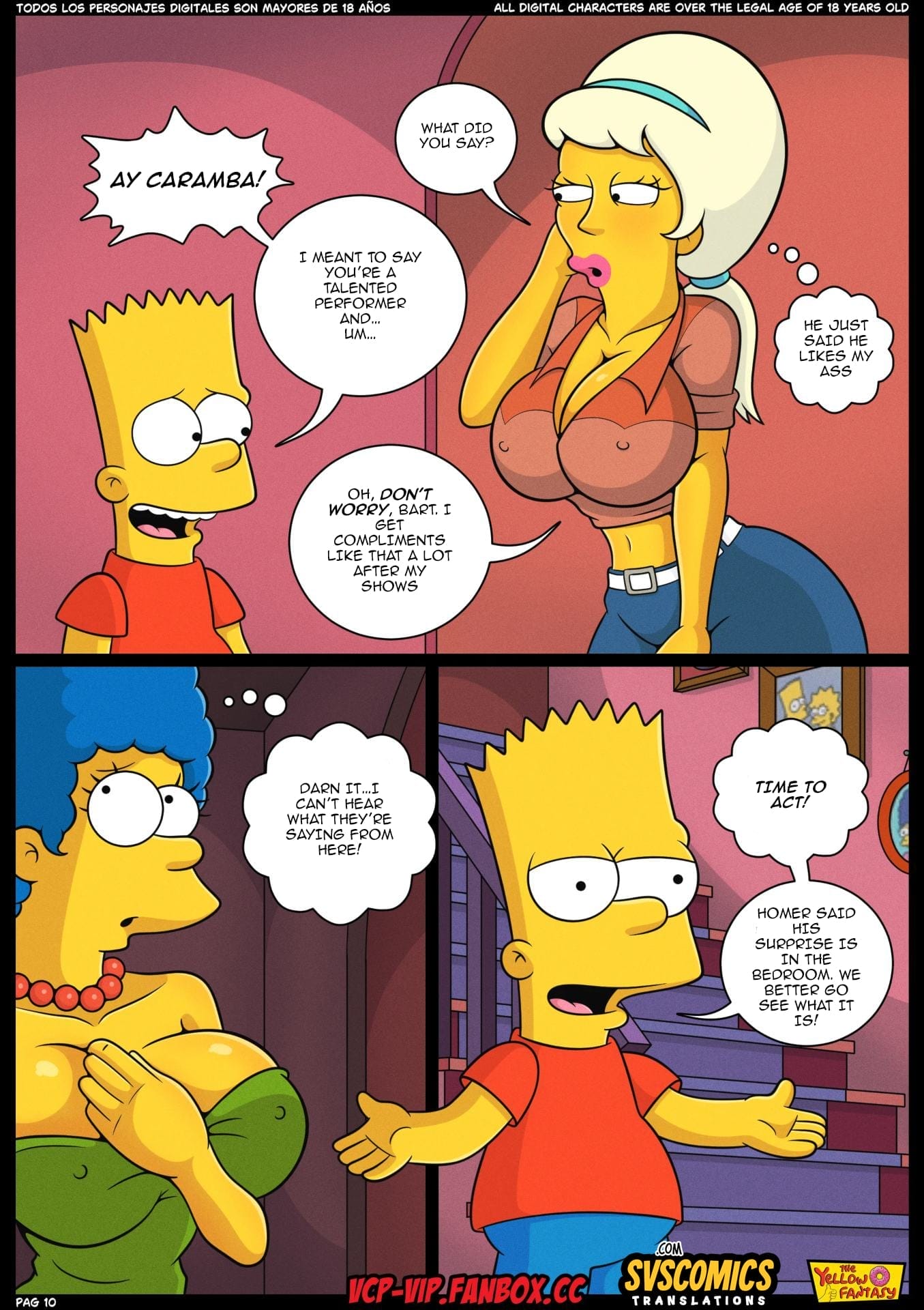 The Pastime (The Simpsons) [The Yellow Fantasy , Croc] 20 . Marge's Revenge - Chapter 20 (The Simpsons) [The Yellow Fantasy] – page 11