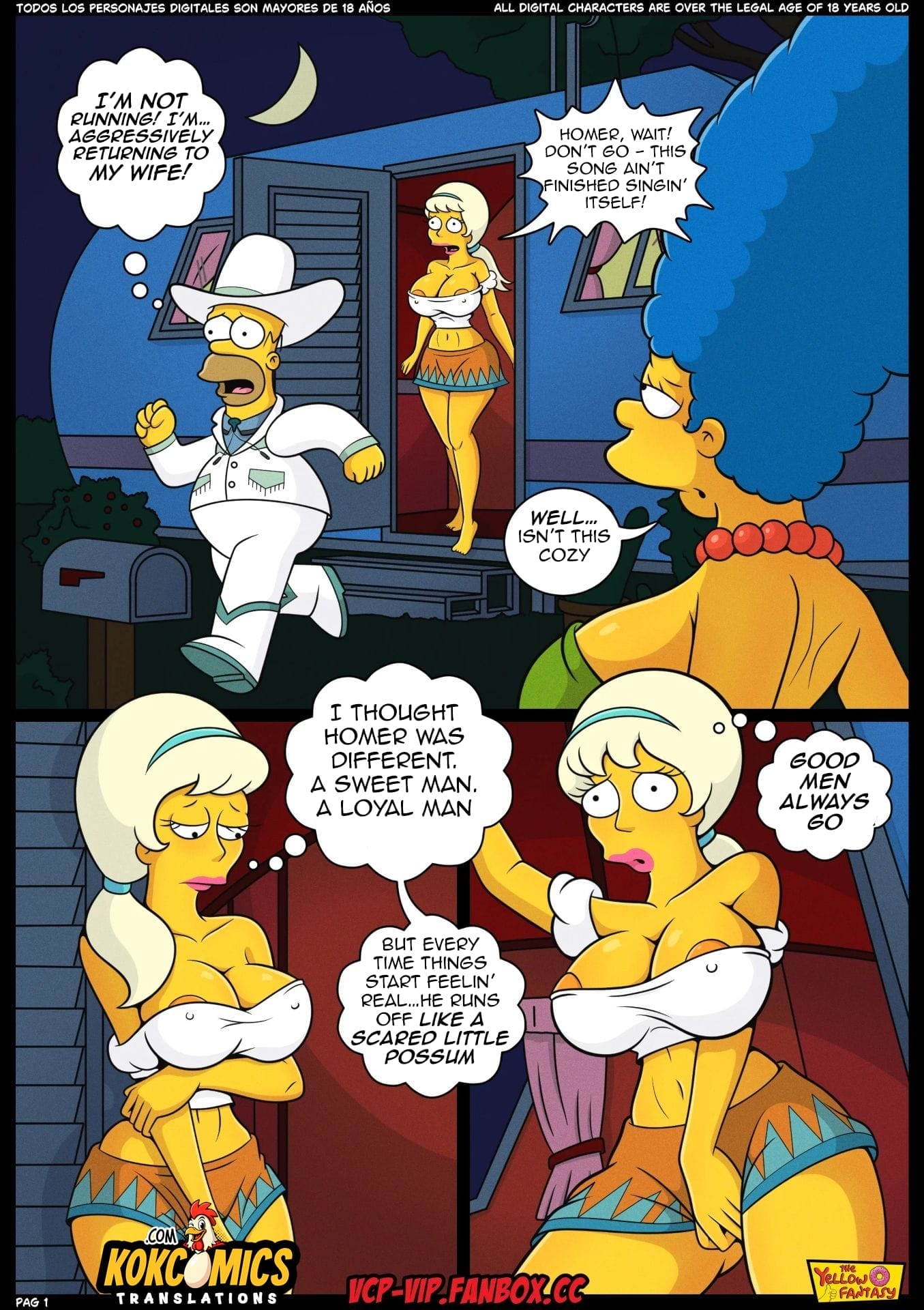The Pastime (The Simpsons) [The Yellow Fantasy , Croc] 20 . Marge's Revenge - Chapter 20 (The Simpsons) [The Yellow Fantasy] – page 2