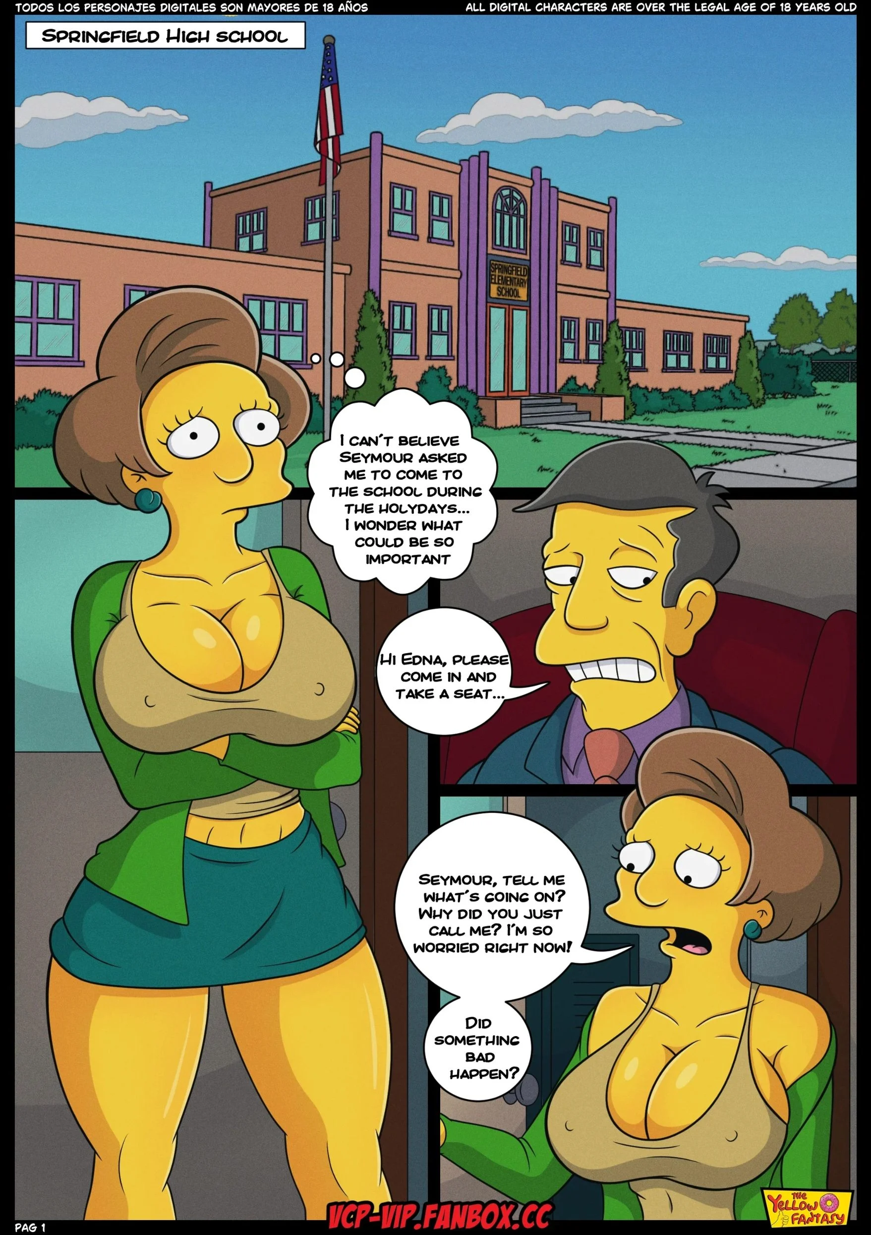 The Pastime (The Simpsons) [The Yellow Fantasy , Croc] 15 . The Exam - Chapter 15 (The Simpsons) [The Yellow Fantasy , Croc] – page 2