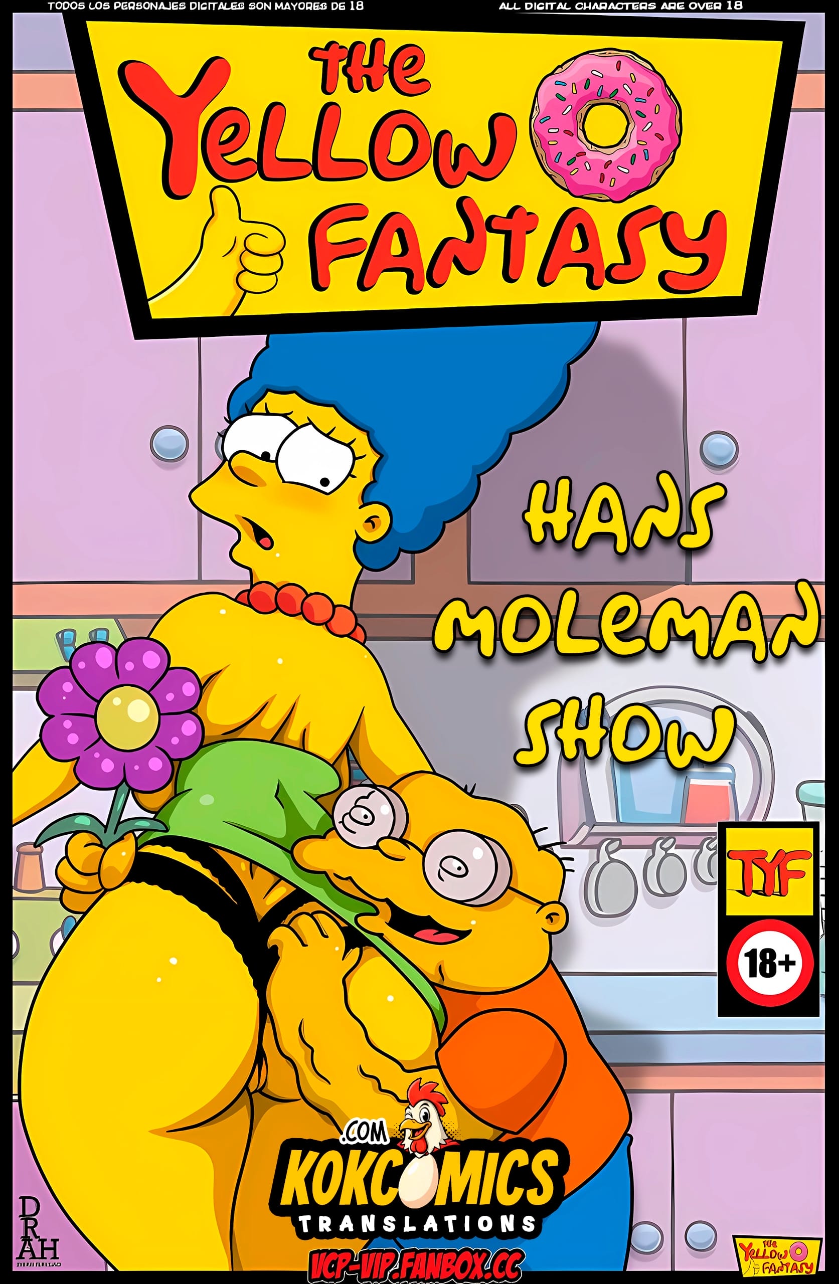 The Pastime (The Simpsons) [The Yellow Fantasy , Croc] 18 . Hans Moleman Show - Chapter 18 (The Simpsons) [The Yellow Fantasy , Croc] – page 1