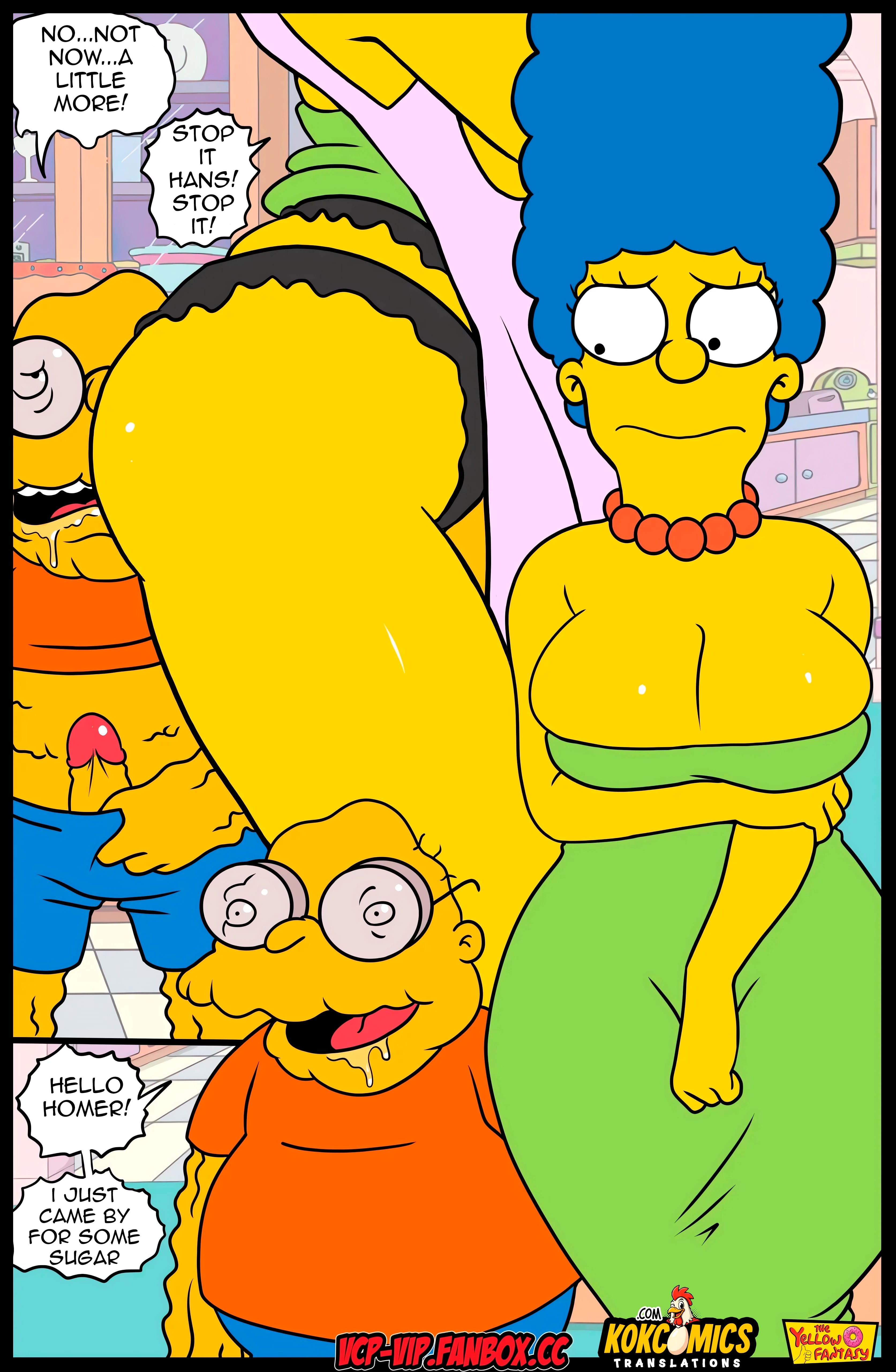 The Pastime (The Simpsons) [The Yellow Fantasy , Croc] 18 . Hans Moleman Show - Chapter 18 (The Simpsons) [The Yellow Fantasy , Croc] – page 16