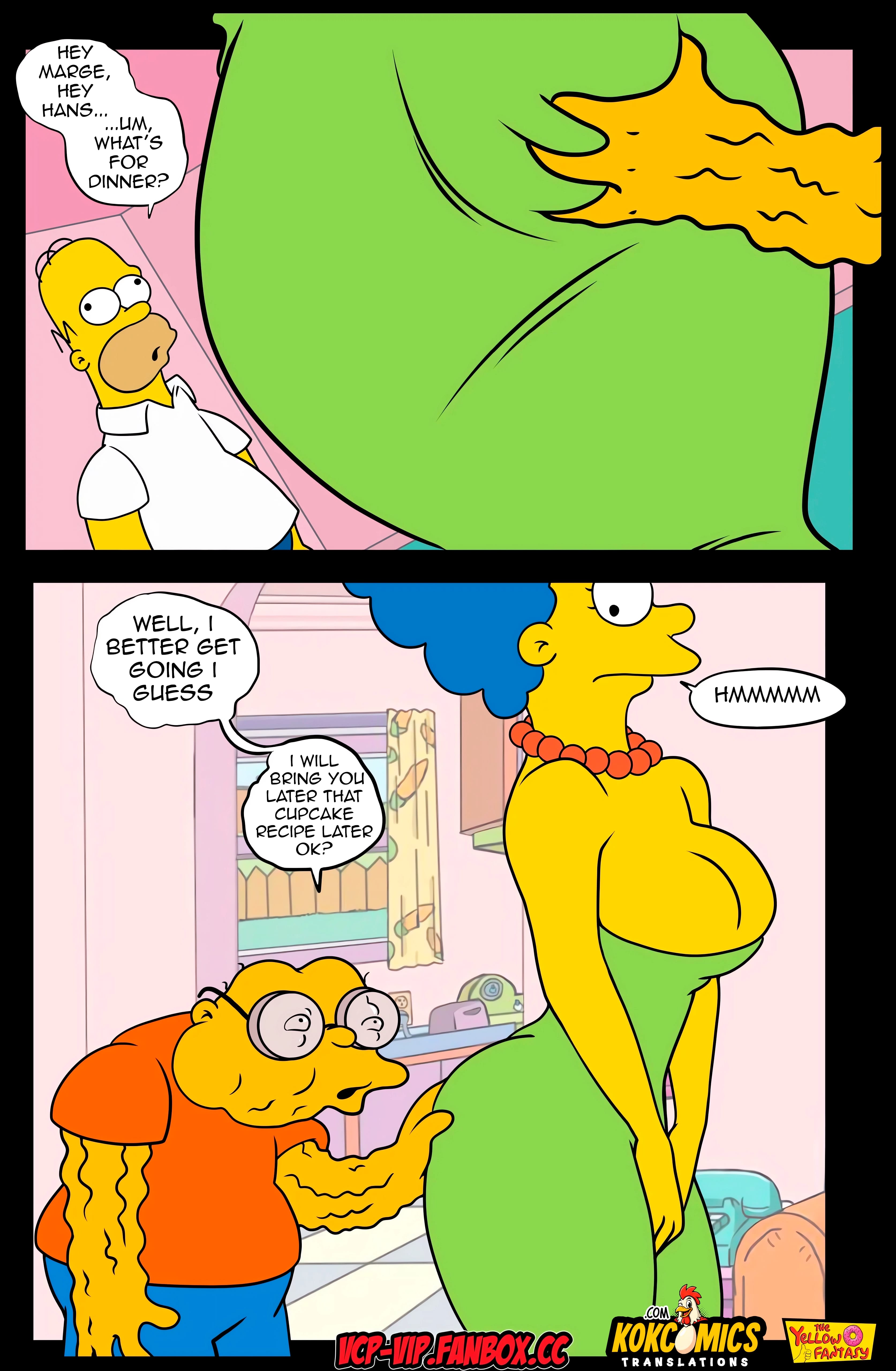 The Pastime (The Simpsons) [The Yellow Fantasy , Croc] 18 . Hans Moleman Show - Chapter 18 (The Simpsons) [The Yellow Fantasy , Croc] – page 17