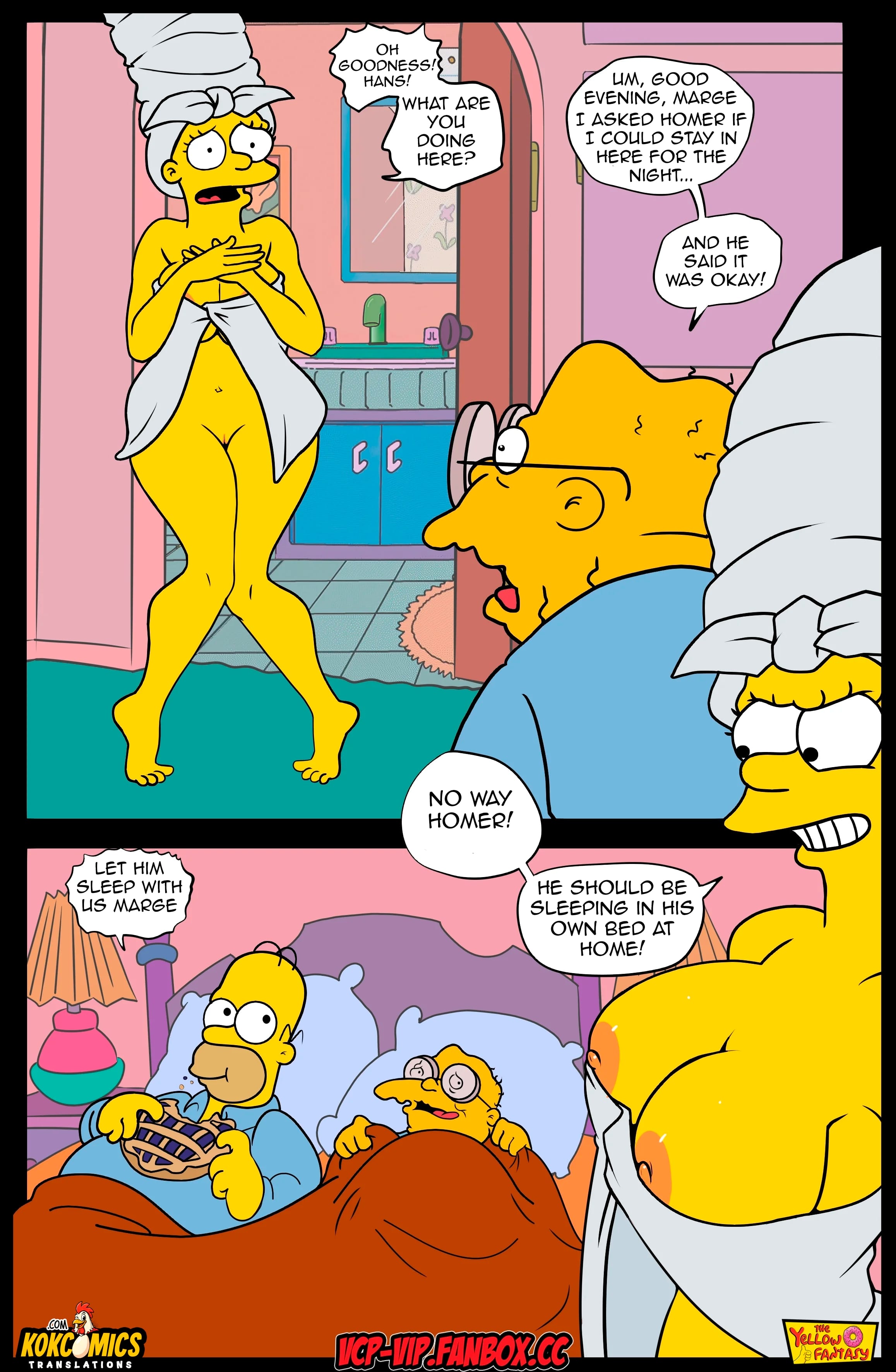 The Pastime (The Simpsons) [The Yellow Fantasy , Croc] 18 . Hans Moleman Show - Chapter 18 (The Simpsons) [The Yellow Fantasy , Croc] – page 21
