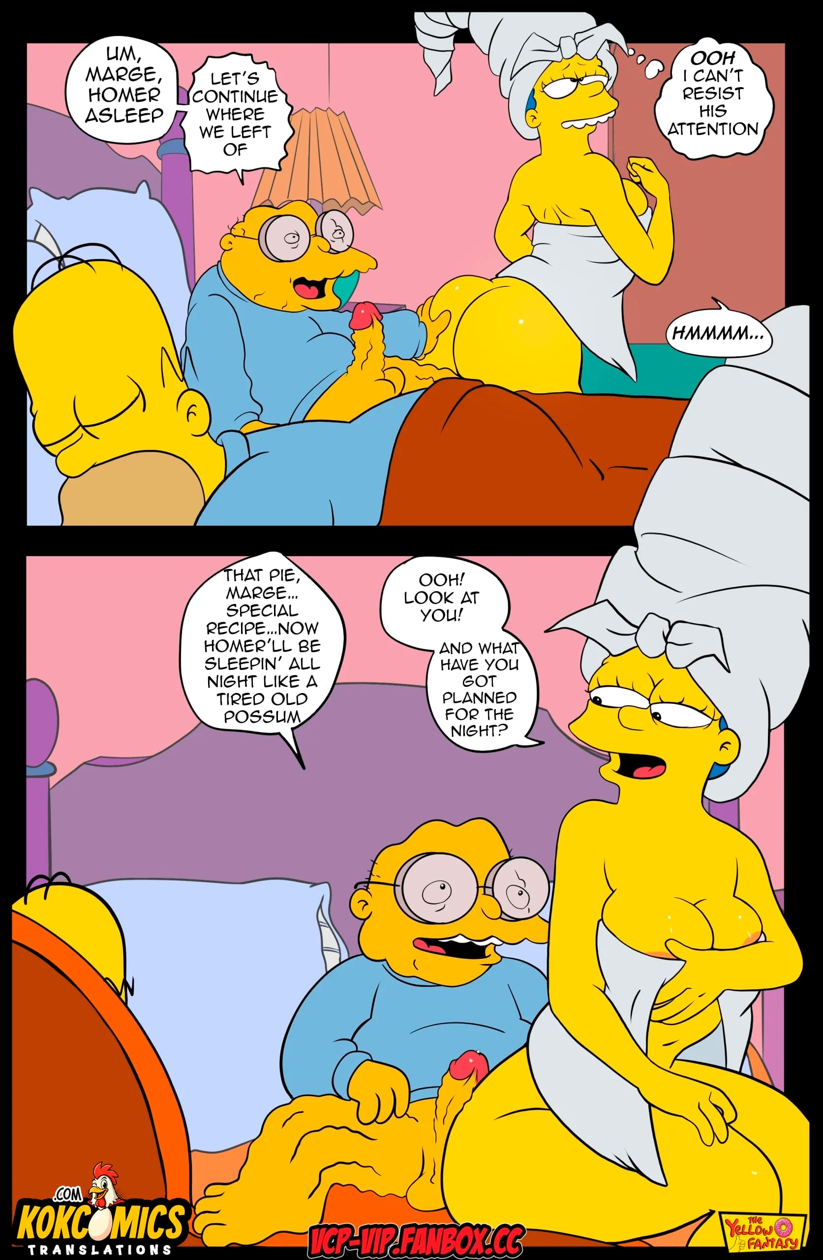 The Pastime (The Simpsons) [The Yellow Fantasy , Croc] 18 . Hans Moleman Show - Chapter 18 (The Simpsons) [The Yellow Fantasy , Croc] – page 23