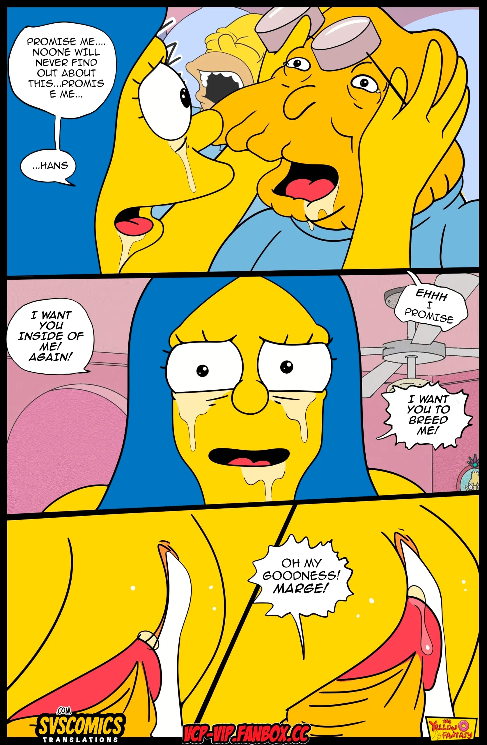 The Pastime (The Simpsons) [The Yellow Fantasy , Croc] 18 . Hans Moleman Show - Chapter 18 (The Simpsons) [The Yellow Fantasy , Croc] – page 41