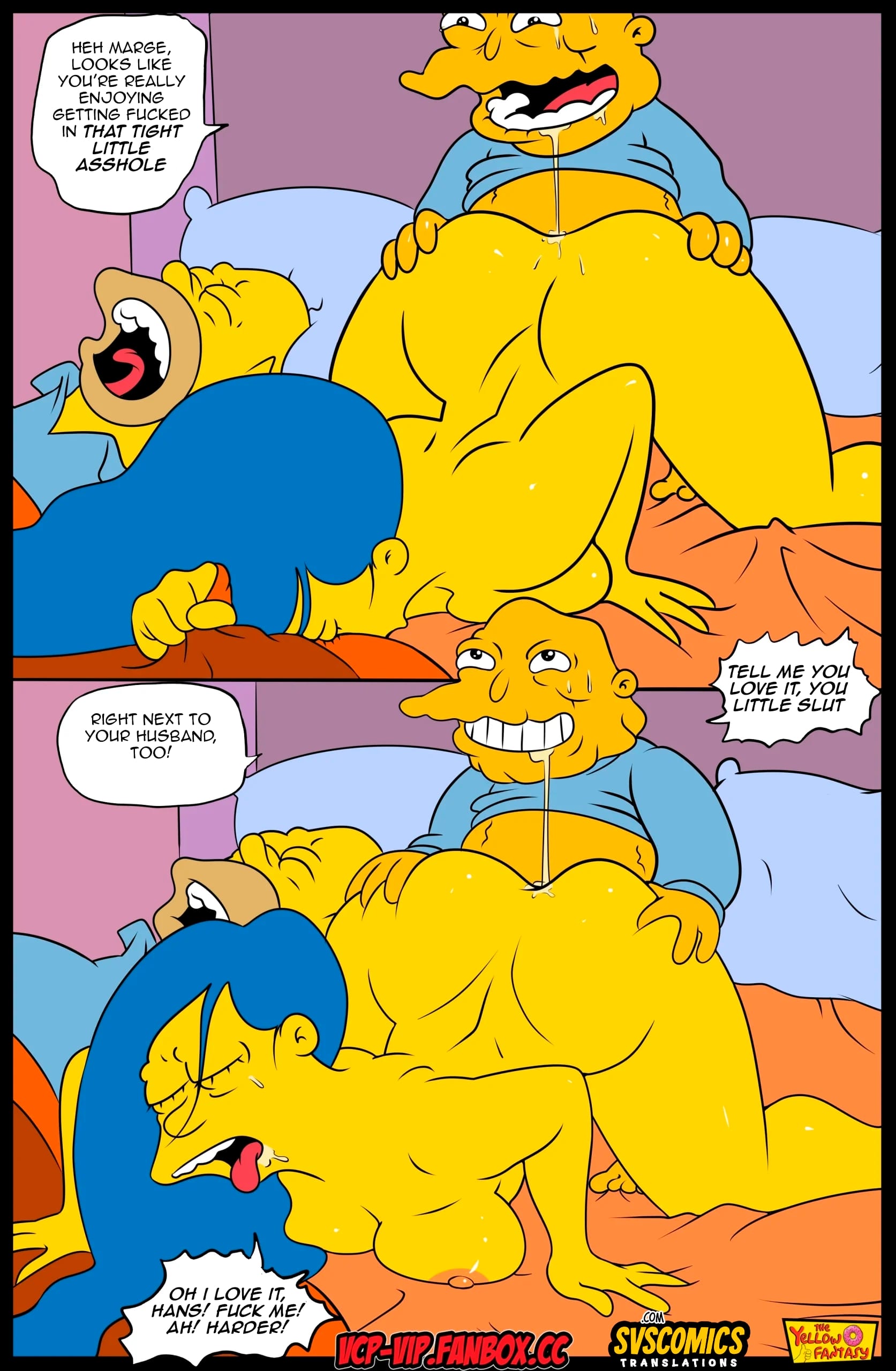 The Pastime (The Simpsons) [The Yellow Fantasy , Croc] 18 . Hans Moleman Show - Chapter 18 (The Simpsons) [The Yellow Fantasy , Croc] – page 50
