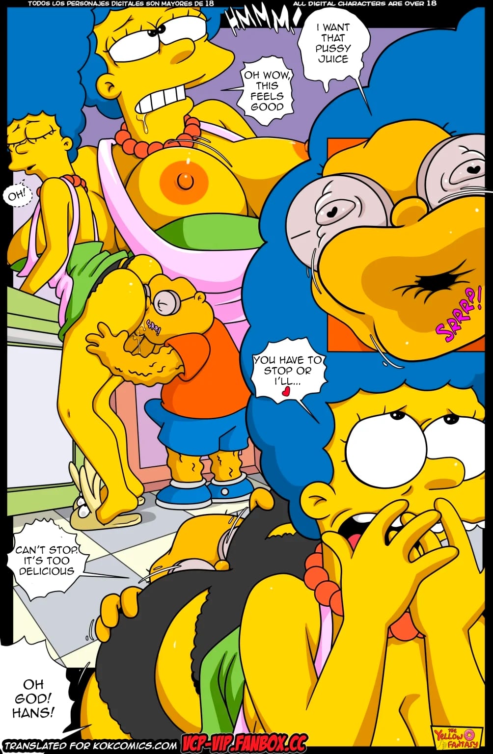 The Pastime (The Simpsons) [The Yellow Fantasy , Croc] 18 . Hans Moleman Show - Chapter 18 (The Simpsons) [The Yellow Fantasy , Croc] – page 7