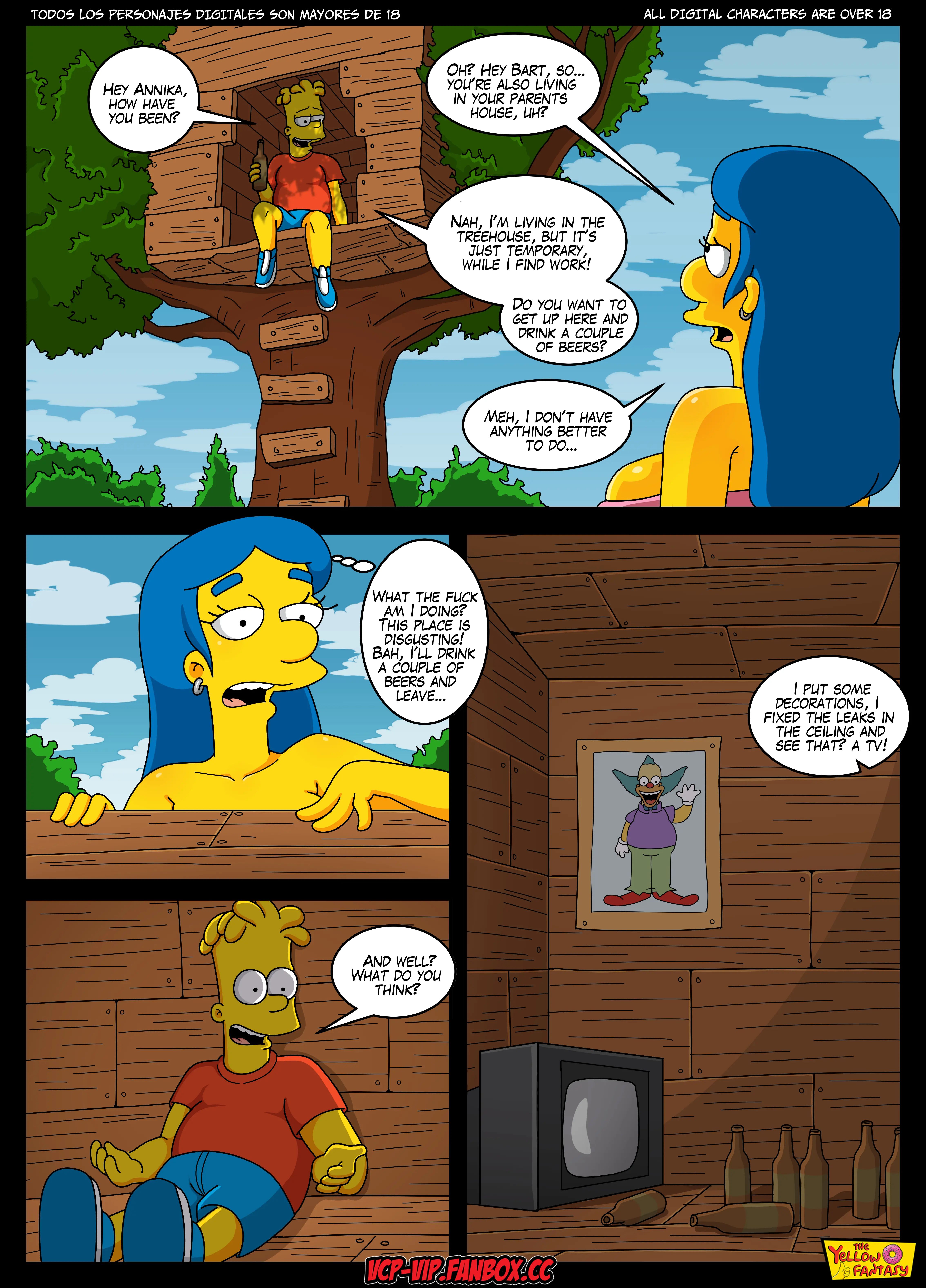 The Pastime (The Simpsons) [The Yellow Fantasy , Croc] 6 . Annika Van Houten - Chapter 6 (The Simpsons) [The Yellow Fantasy] – page 5