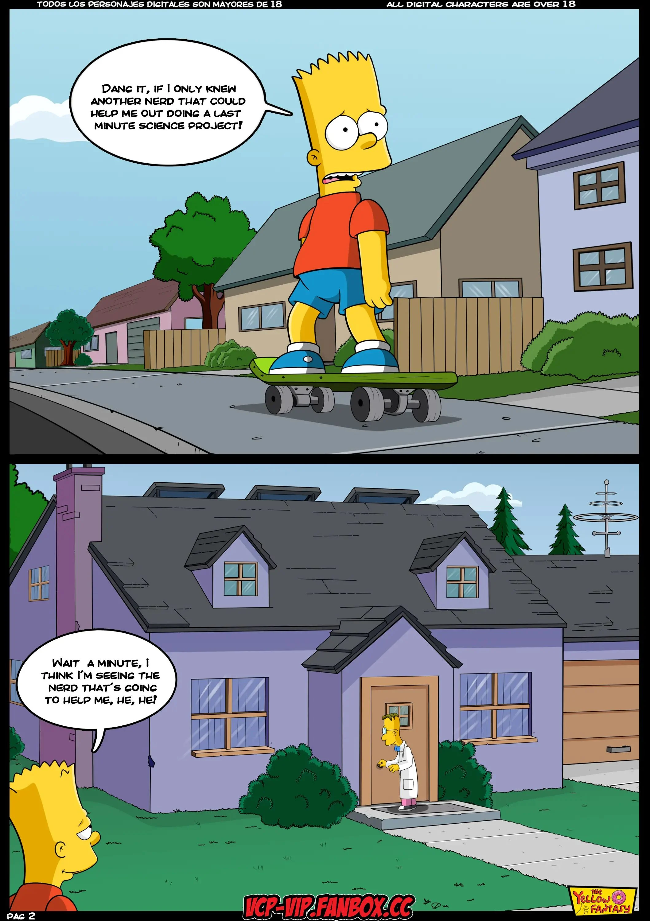 The Pastime (The Simpsons) [The Yellow Fantasy , Croc] 4 . From Ten To Twenty Something - Chapter 4 (The Simpsons) [The Yellow Fantasy] – page 3