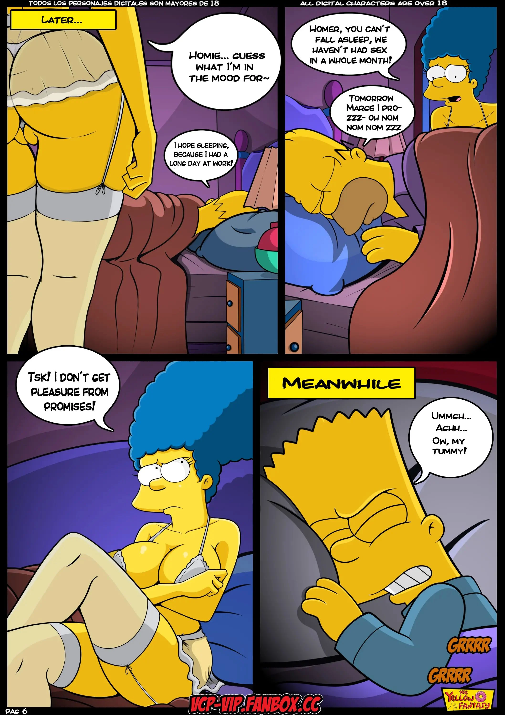 The Pastime (The Simpsons) [The Yellow Fantasy , Croc] 4 . From Ten To Twenty Something - Chapter 4 (The Simpsons) [The Yellow Fantasy] – page 7