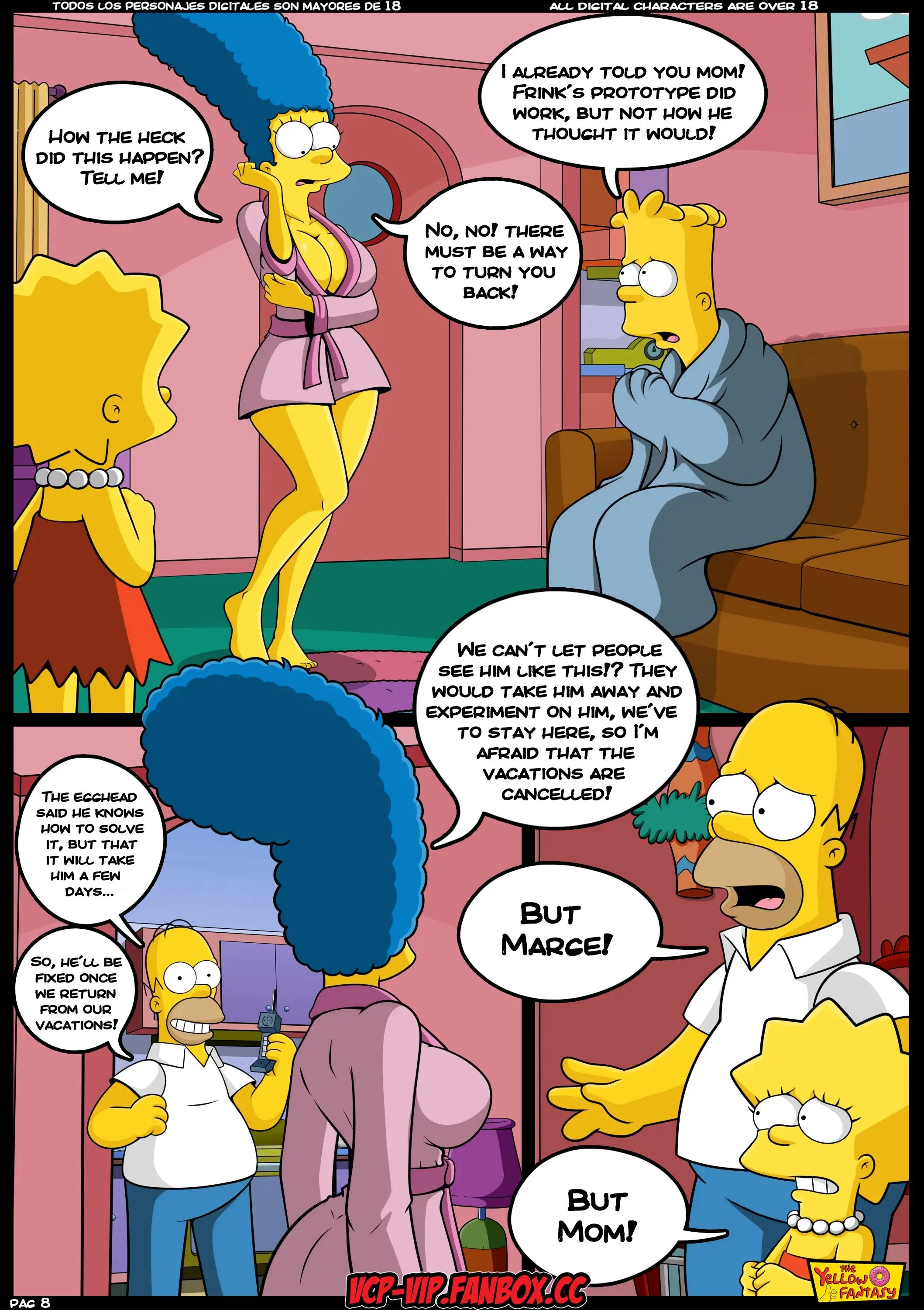 The Pastime (The Simpsons) [The Yellow Fantasy , Croc] 4 . From Ten To Twenty Something - Chapter 4 (The Simpsons) [The Yellow Fantasy] – page 9
