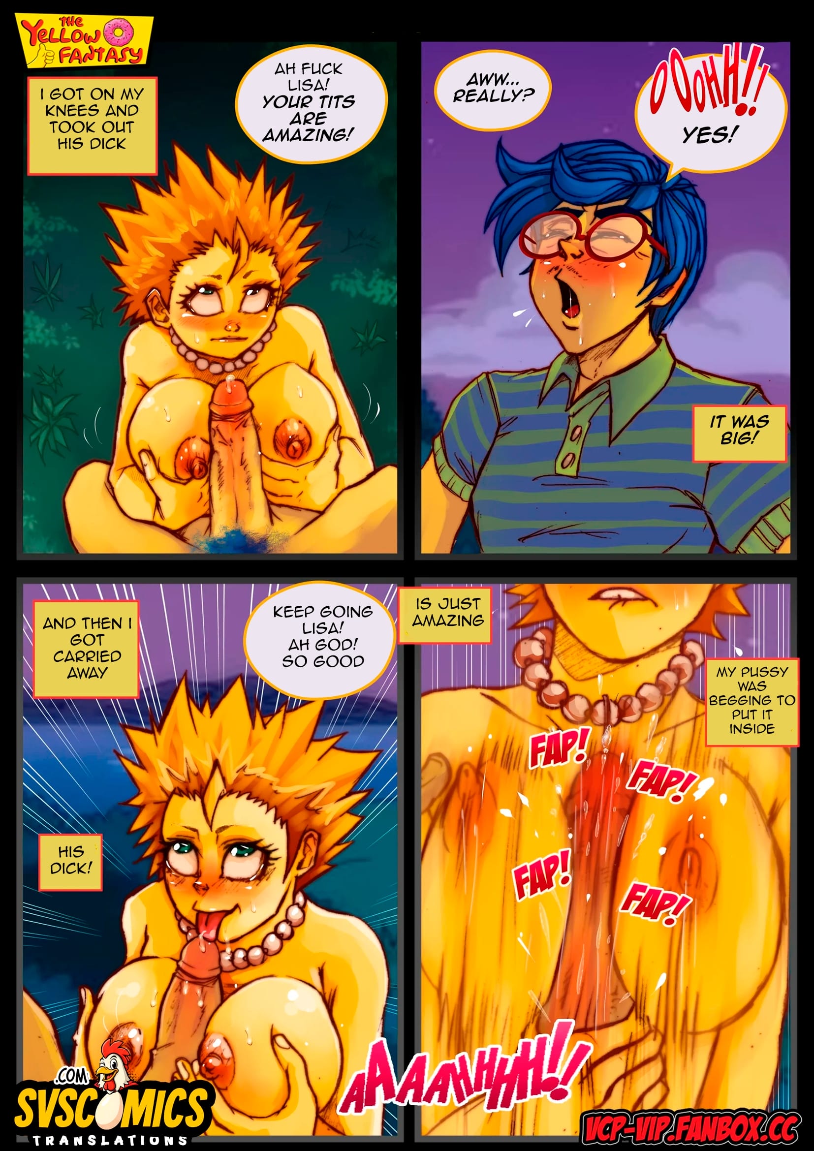 The Pastime (The Simpsons) [The Yellow Fantasy , Croc] 19 . Lisa's Secret - Chapter 19 (The Simpsons) [The Yellow Fantasy , Chesare] – page 4