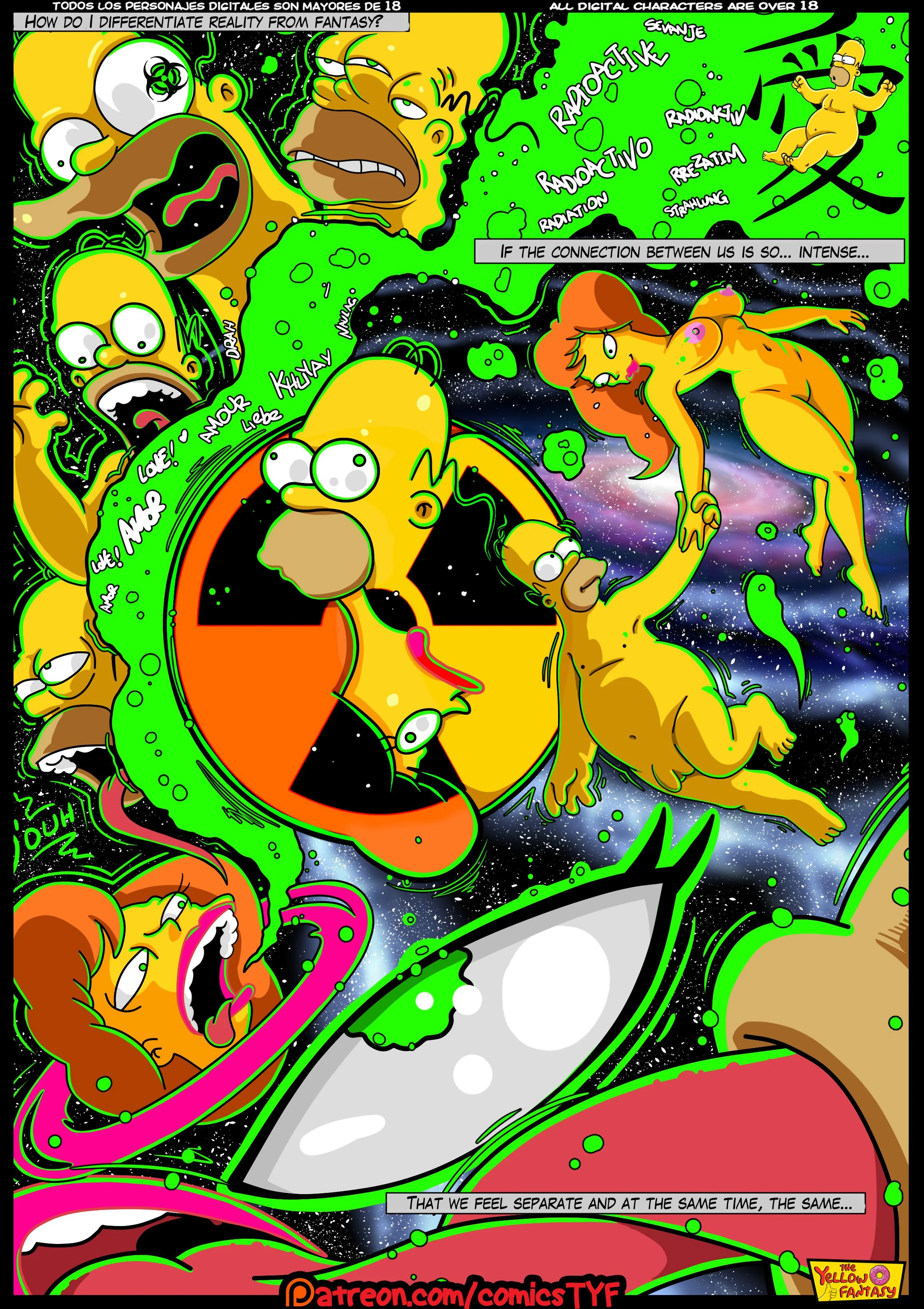 The Pastime (The Simpsons) [The Yellow Fantasy , Croc] 2 . Radioactive Love - Chapter 2 (The Simpsons) [The Yellow Fantasy] – page 22