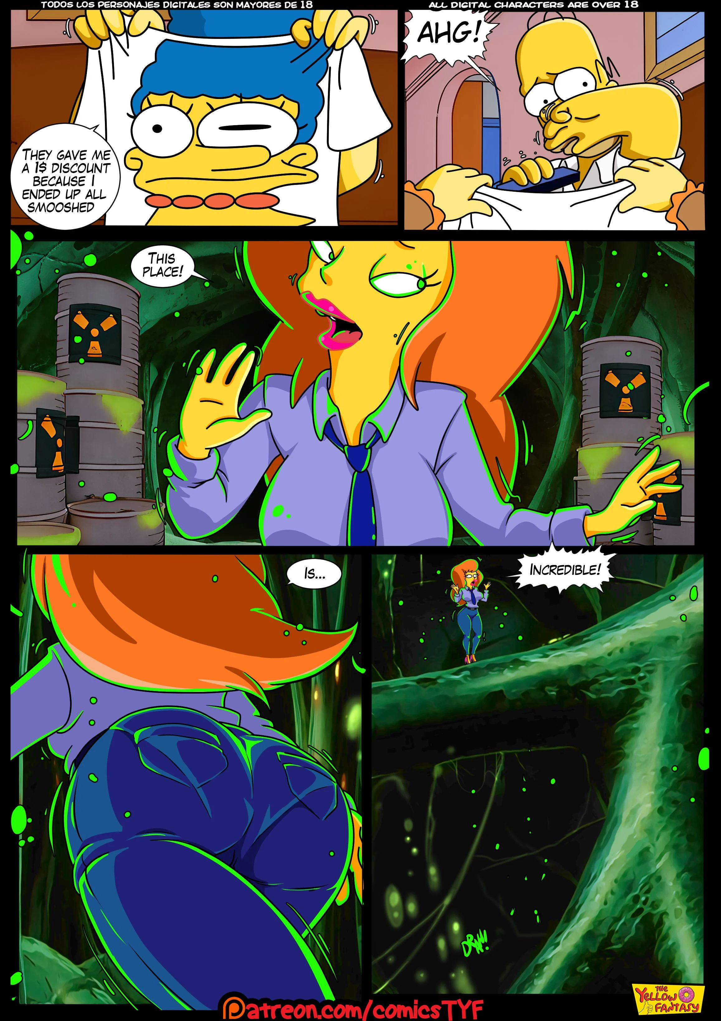 The Pastime (The Simpsons) [The Yellow Fantasy , Croc] 2 . Radioactive Love - Chapter 2 (The Simpsons) [The Yellow Fantasy] – page 25