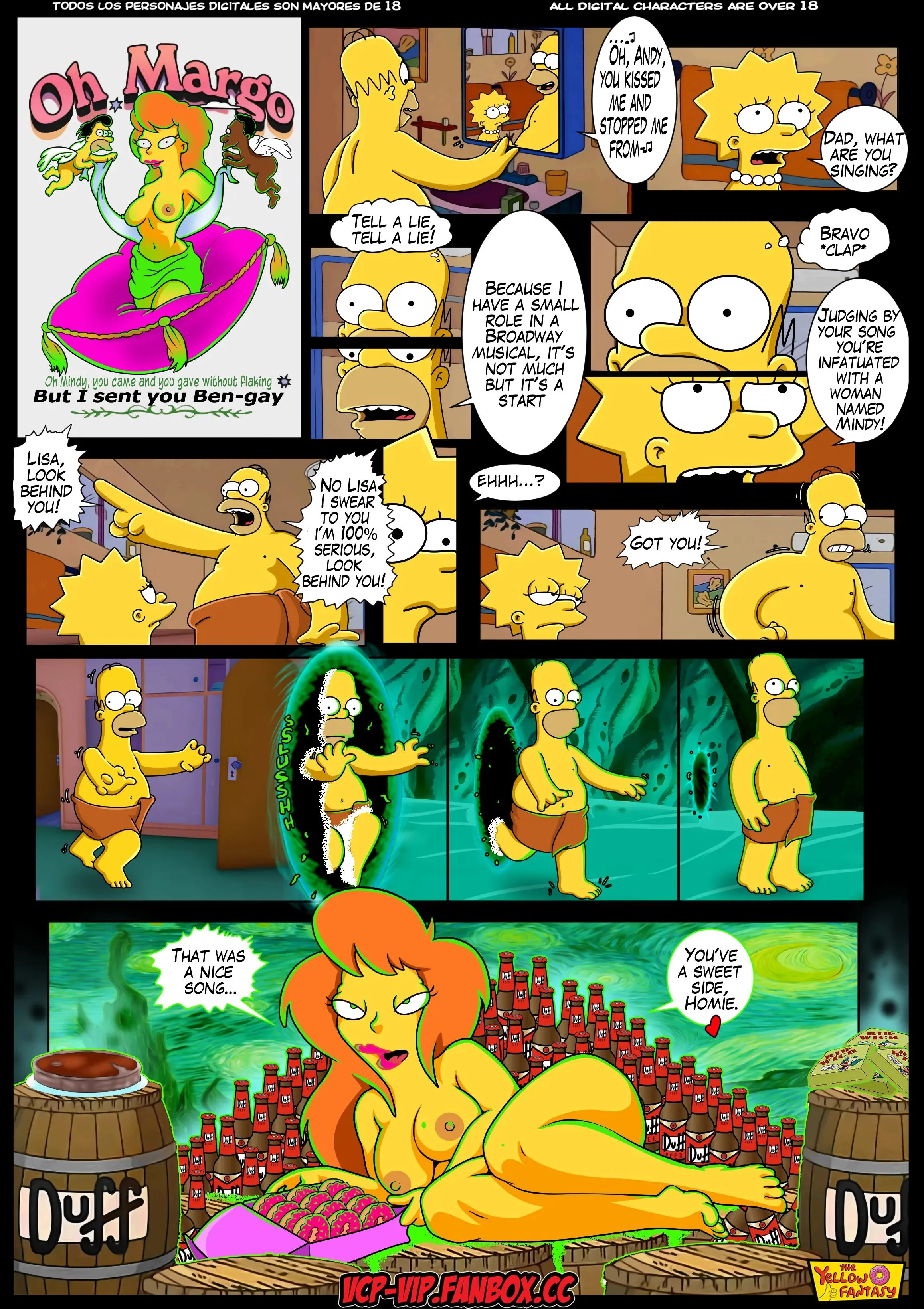 The Pastime (The Simpsons) [The Yellow Fantasy , Croc] 2 . Radioactive Love - Chapter 2 (The Simpsons) [The Yellow Fantasy] – page 32