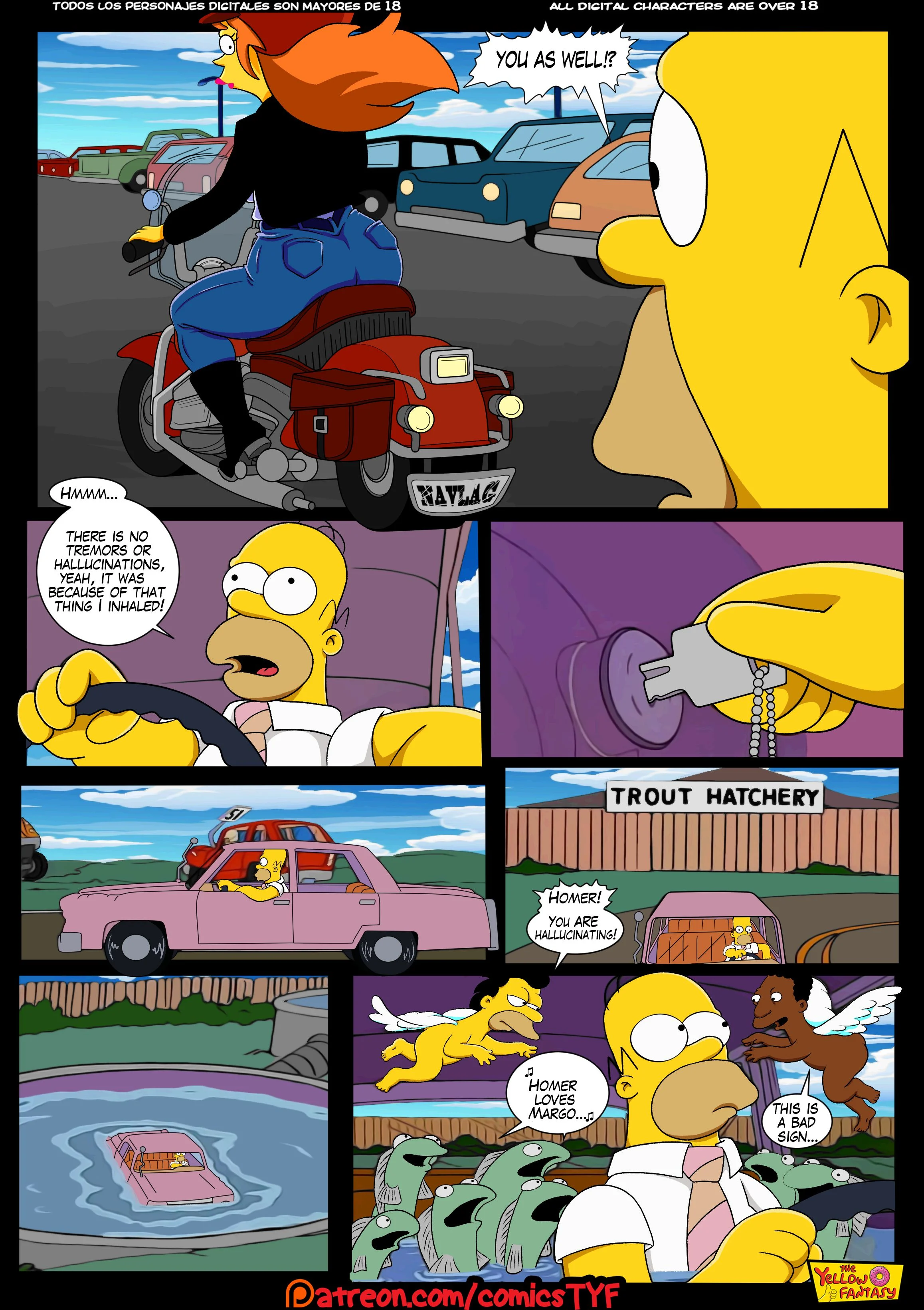The Pastime (The Simpsons) [The Yellow Fantasy , Croc] 2 . Radioactive Love - Chapter 2 (The Simpsons) [The Yellow Fantasy] – page 5