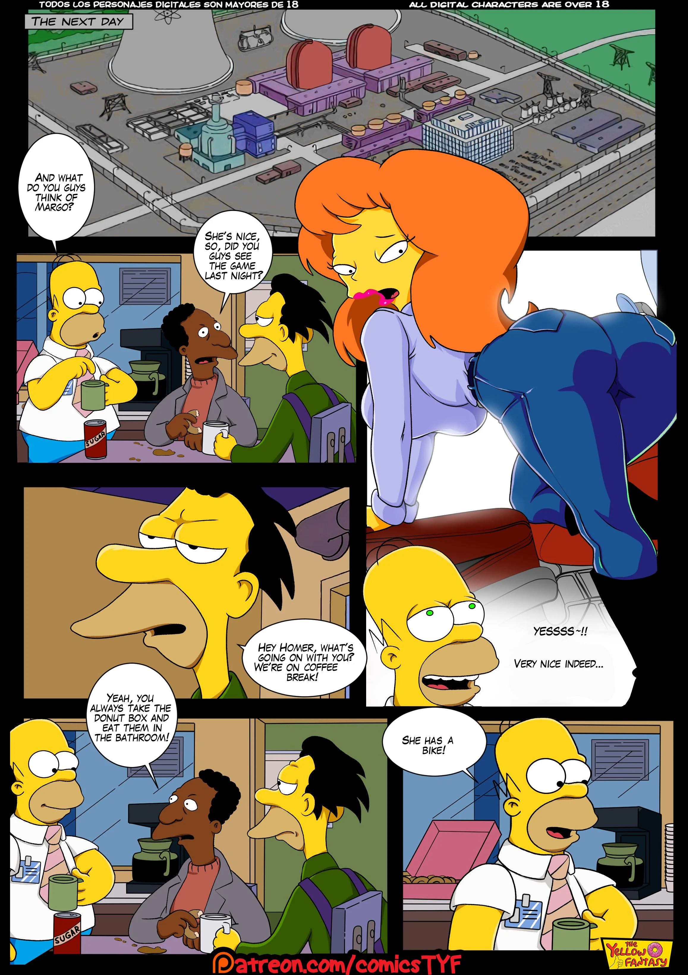 The Pastime (The Simpsons) [The Yellow Fantasy , Croc] 2 . Radioactive Love - Chapter 2 (The Simpsons) [The Yellow Fantasy] – page 6