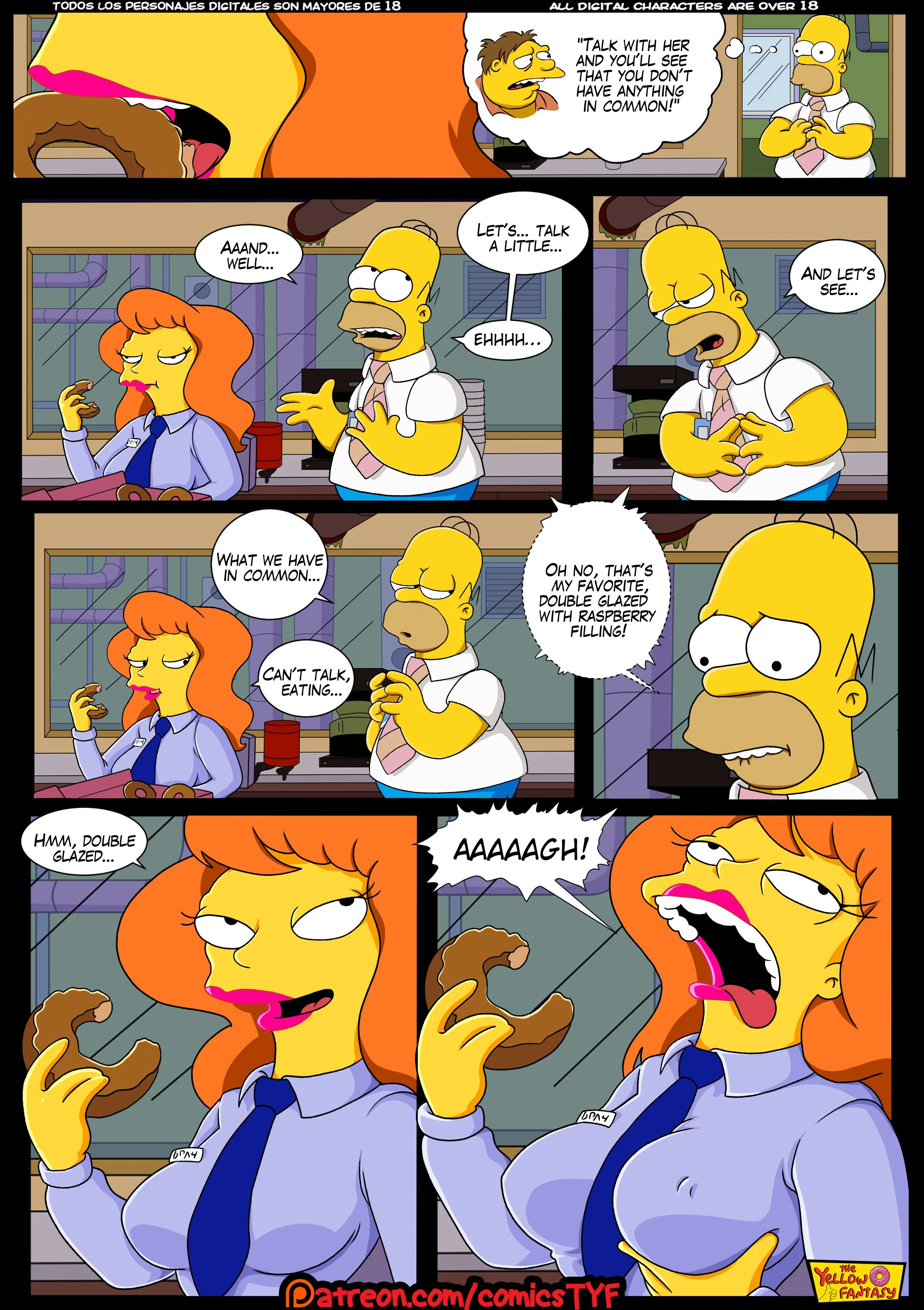 The Pastime (The Simpsons) [The Yellow Fantasy , Croc] 2 . Radioactive Love - Chapter 2 (The Simpsons) [The Yellow Fantasy] – page 7
