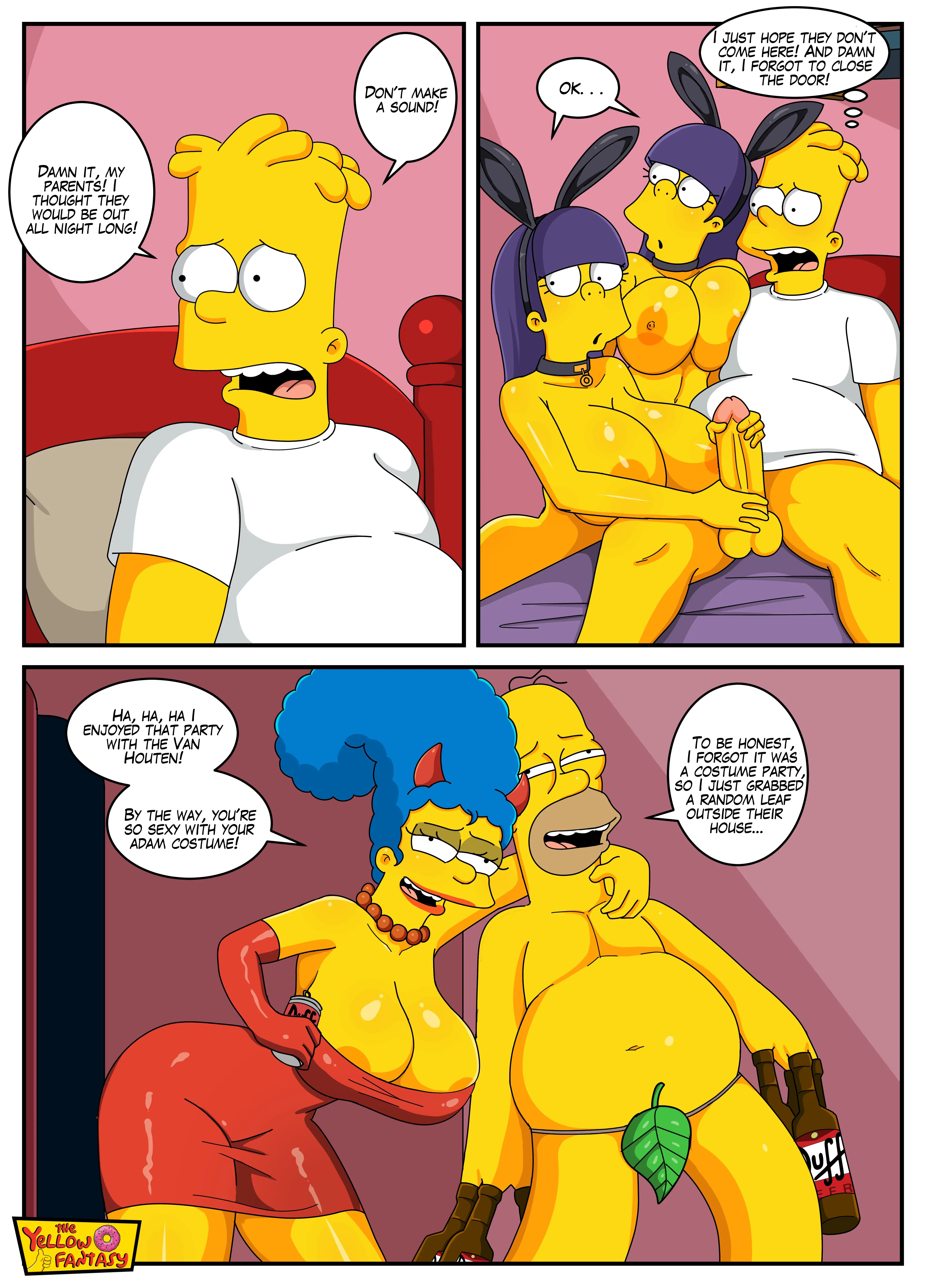The Pastime (The Simpsons) [The Yellow Fantasy , Croc] 5 . Halloween Special - Chapter 5 (The Simpsons) [The Yellow Fantasy] – page 5