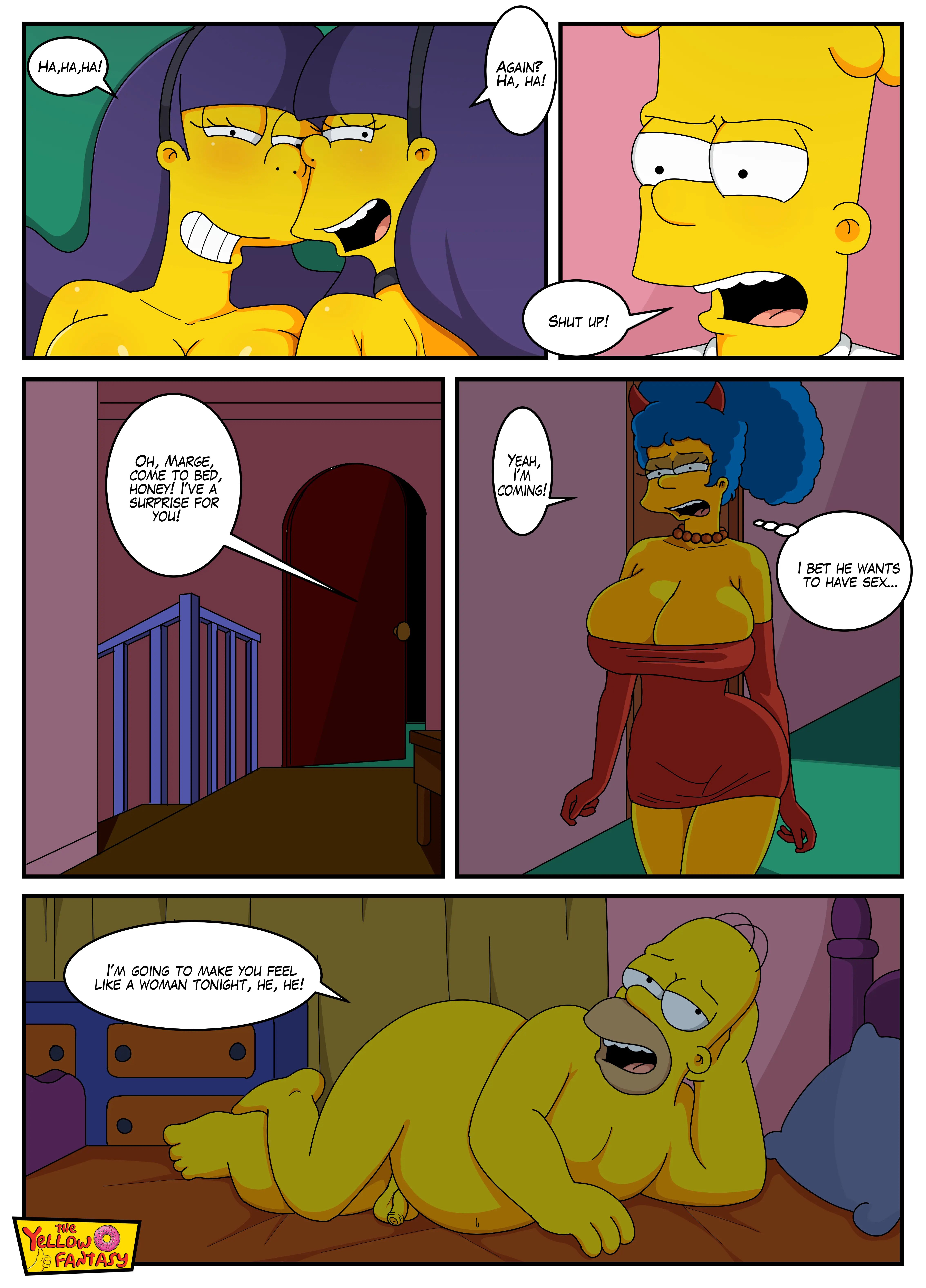 The Pastime (The Simpsons) [The Yellow Fantasy , Croc] 5 . Halloween Special - Chapter 5 (The Simpsons) [The Yellow Fantasy] – page 8