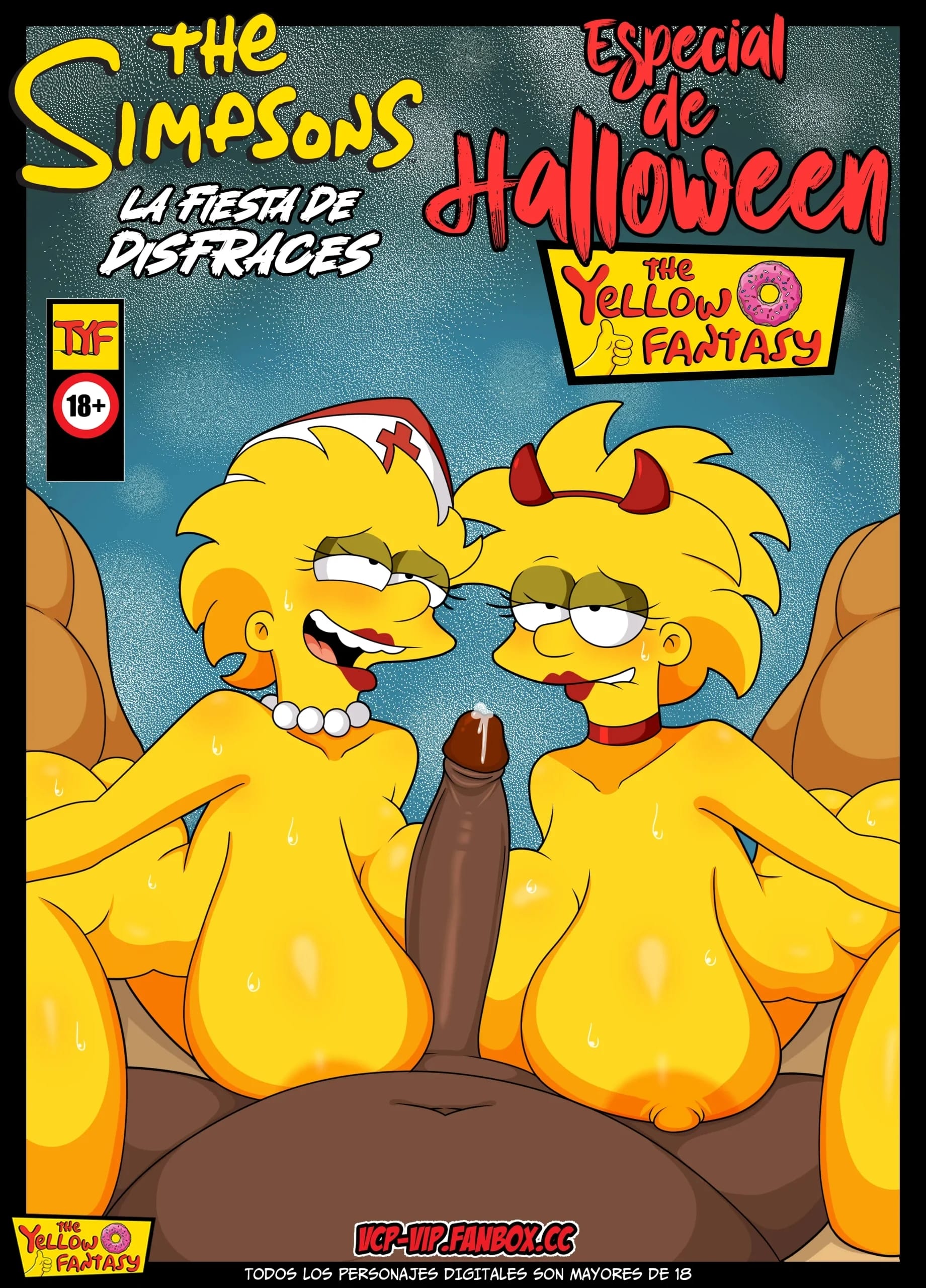 The Pastime (The Simpsons) [The Yellow Fantasy , Croc] 12 . Spooktacular Halloween Party Fun - Chapter 12 (The Simpsons) [The Yellow Fantasy , Croc] – page 1