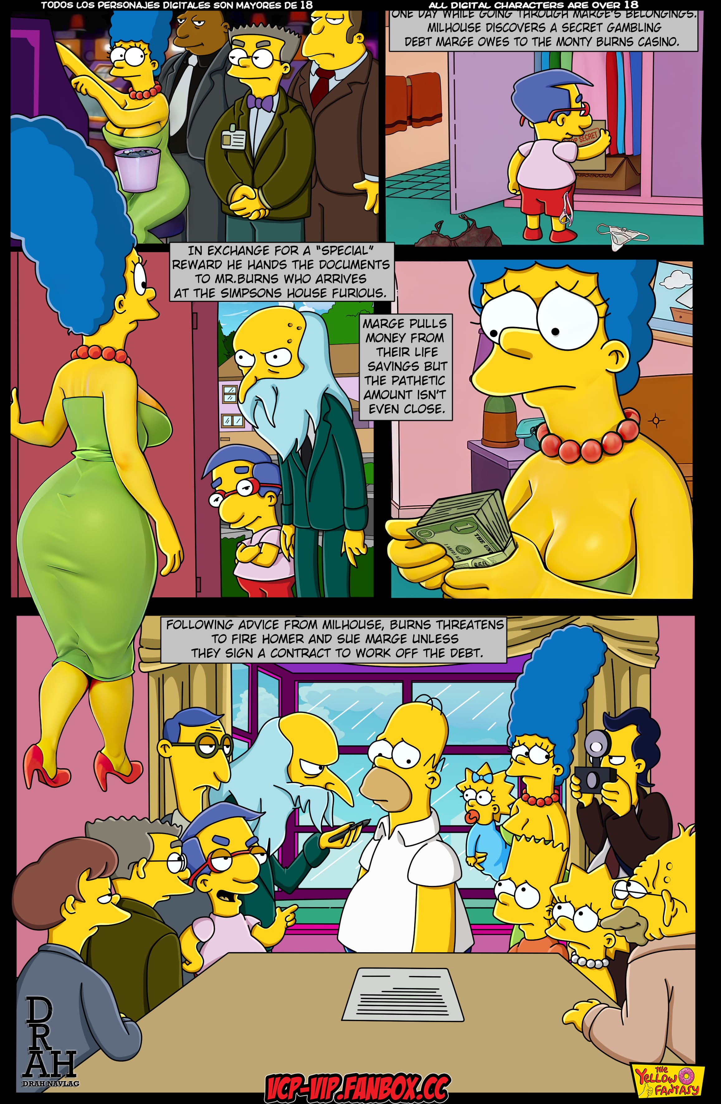 The Pastime (The Simpsons) [The Yellow Fantasy , Croc] 7 . The House Always Wins - Chapter 7 (The Simpsons) [The Yellow Fantasy] – page 2
