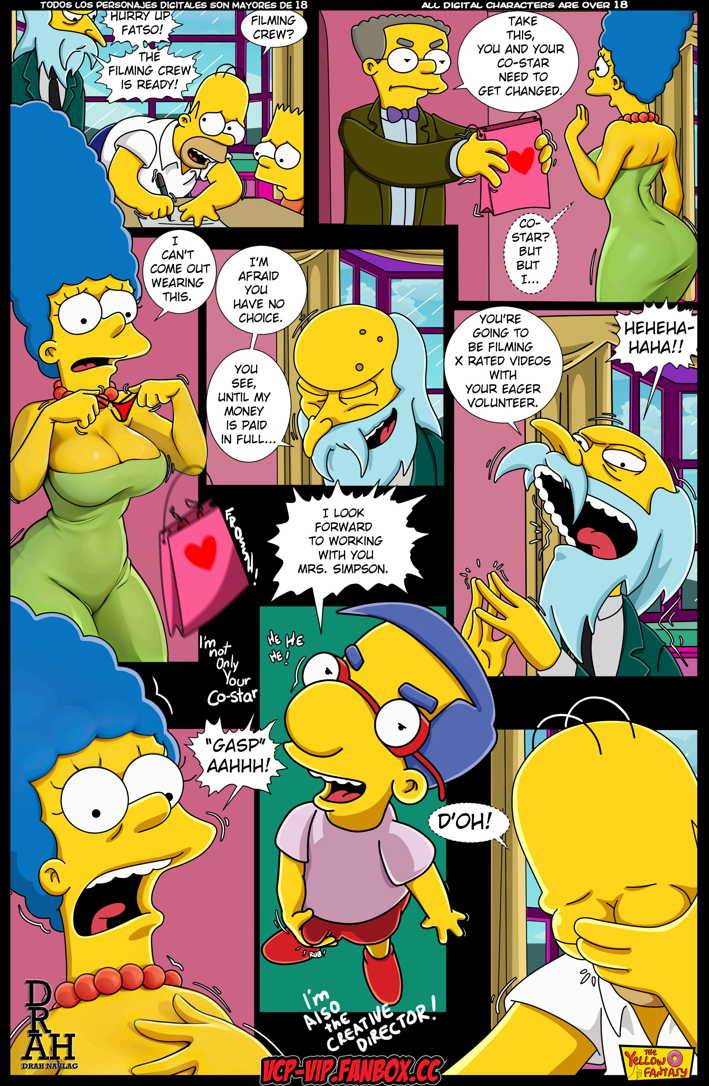 The Pastime (The Simpsons) [The Yellow Fantasy , Croc] 7 . The House Always Wins - Chapter 7 (The Simpsons) [The Yellow Fantasy] – page 3