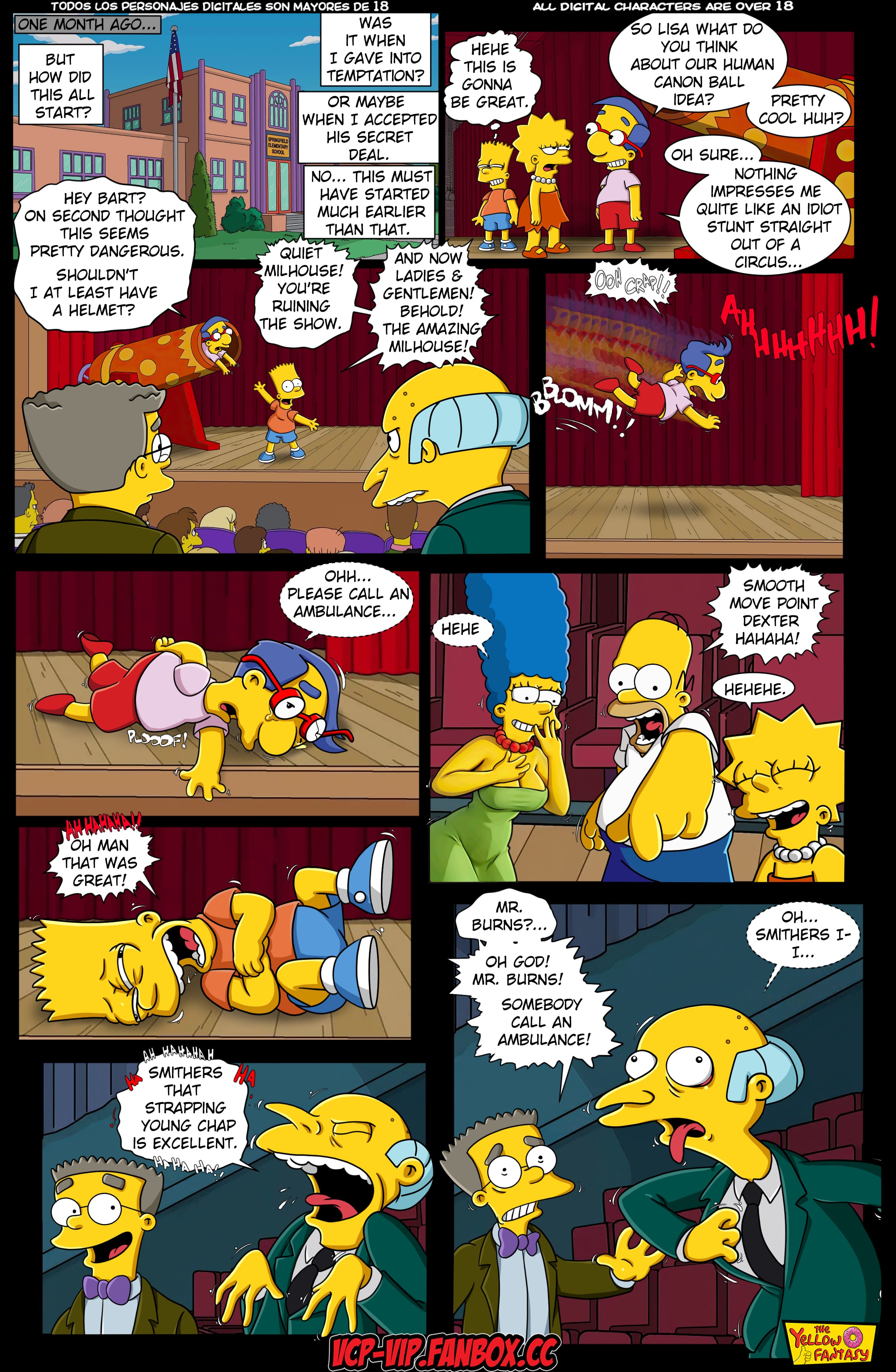 The Pastime (The Simpsons) [The Yellow Fantasy , Croc] 7 . The House Always Wins - Chapter 7 (The Simpsons) [The Yellow Fantasy] – page 6