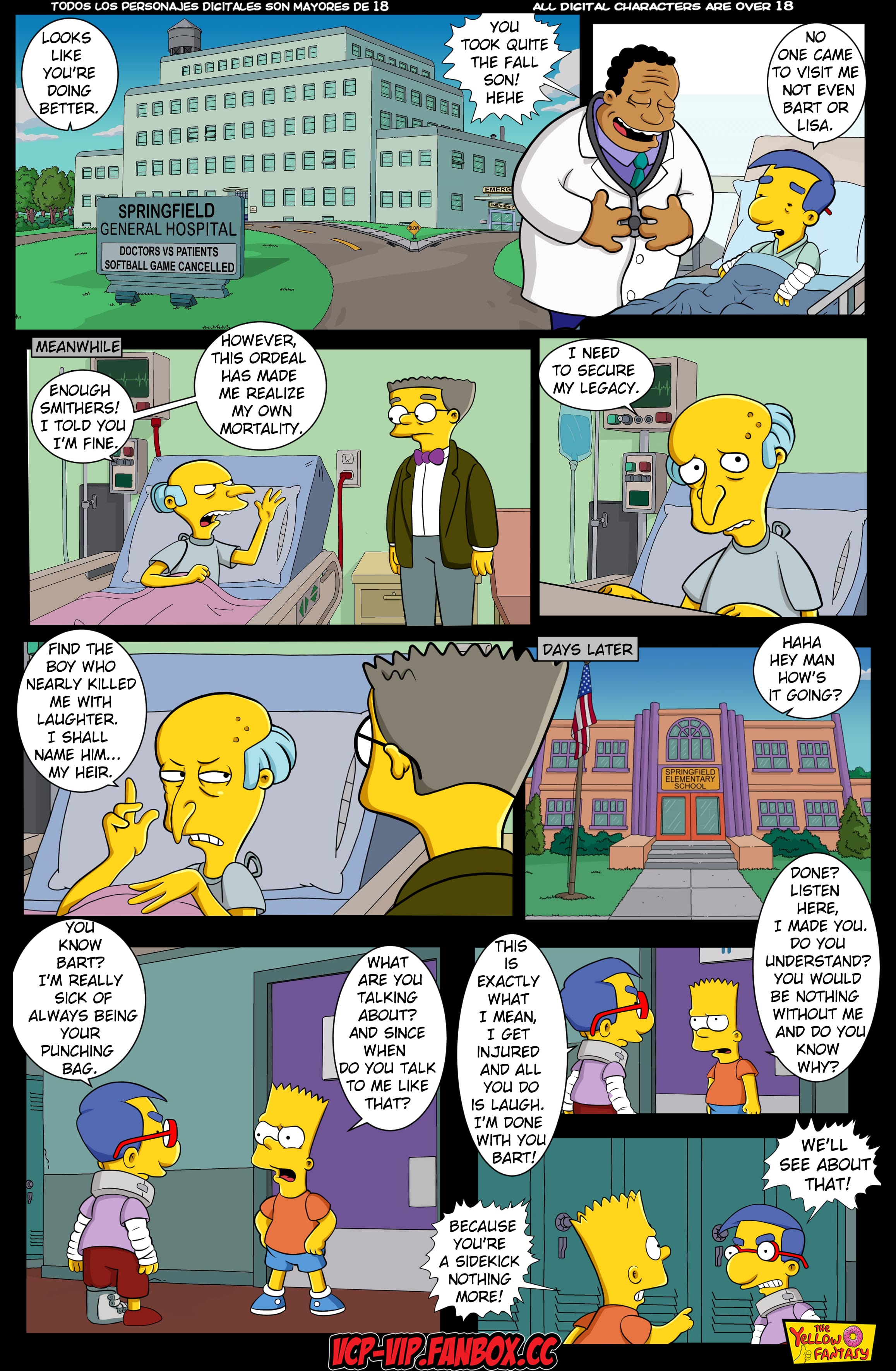 The Pastime (The Simpsons) [The Yellow Fantasy , Croc] 7 . The House Always Wins - Chapter 7 (The Simpsons) [The Yellow Fantasy] – page 7