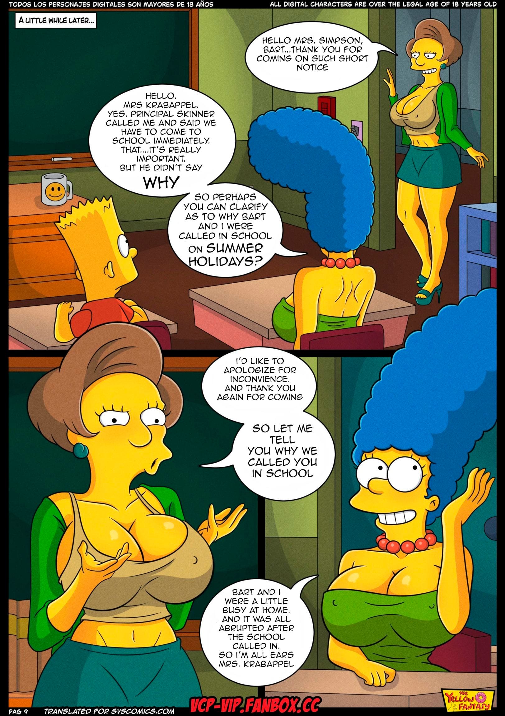 The Pastime (The Simpsons) [The Yellow Fantasy , Croc] 15 . The Exam - Chapter 15 (The Simpsons) [The Yellow Fantasy , Croc] – page 10