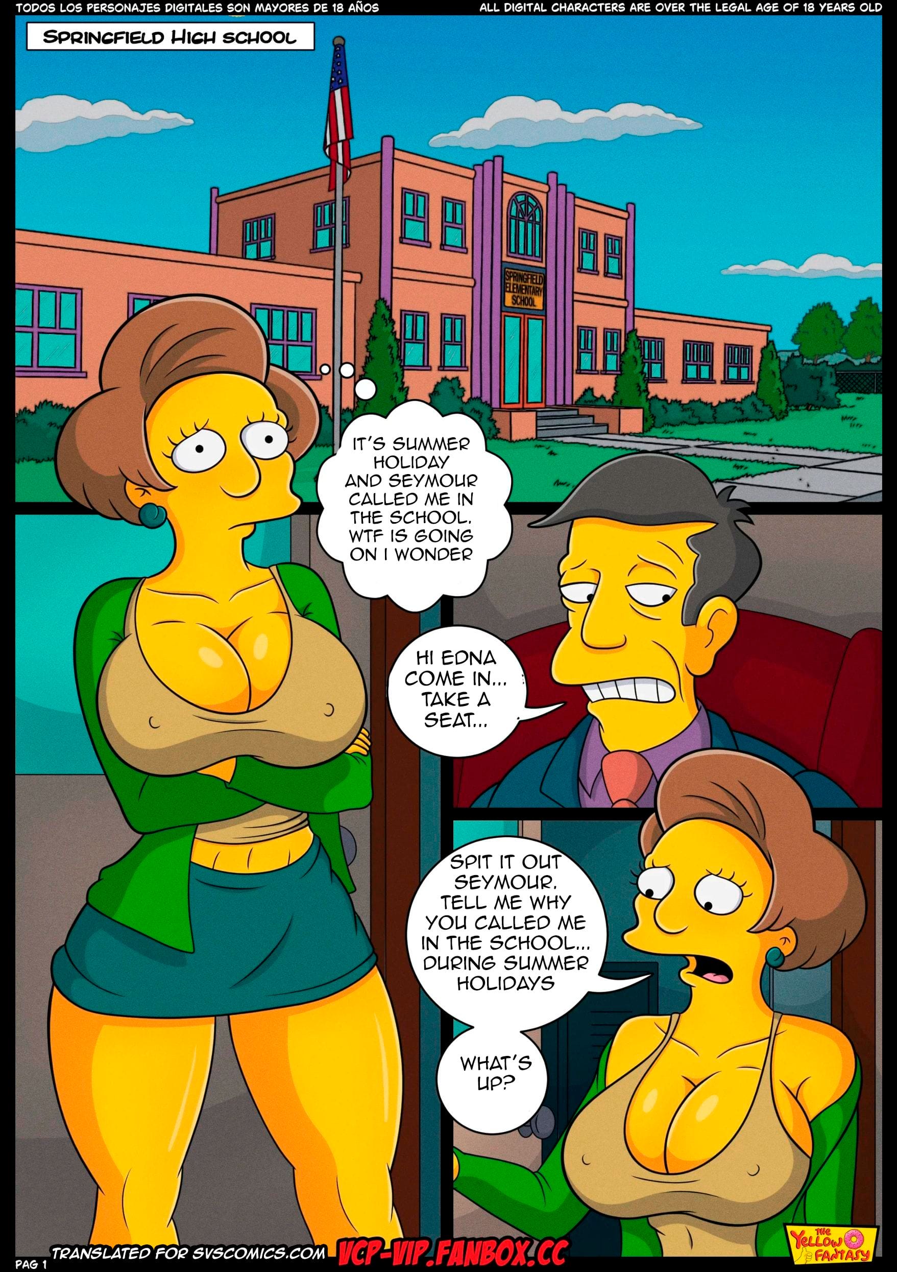 The Pastime (The Simpsons) [The Yellow Fantasy , Croc] 15 . The Exam - Chapter 15 (The Simpsons) [The Yellow Fantasy , Croc] – page 2