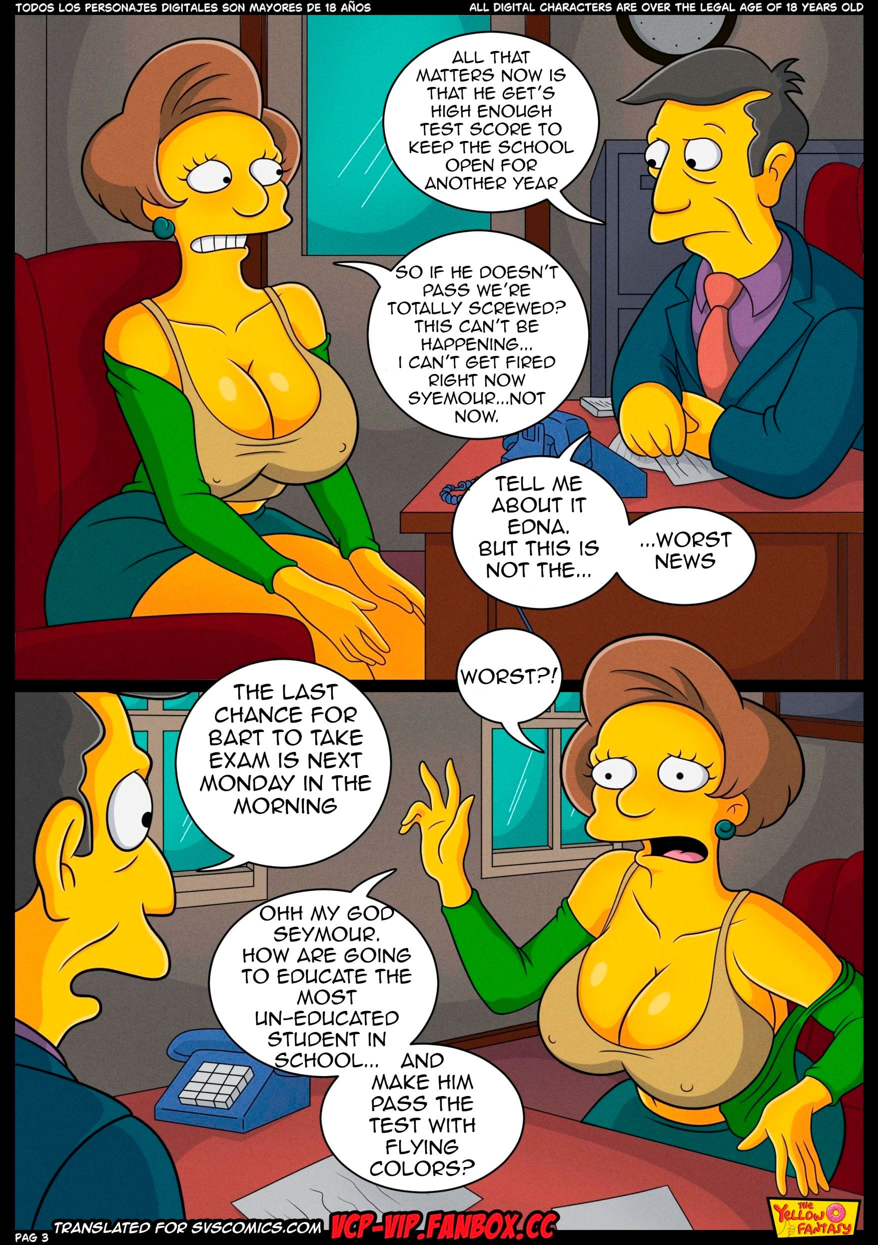 The Pastime (The Simpsons) [The Yellow Fantasy , Croc] 15 . The Exam - Chapter 15 (The Simpsons) [The Yellow Fantasy , Croc] – page 4