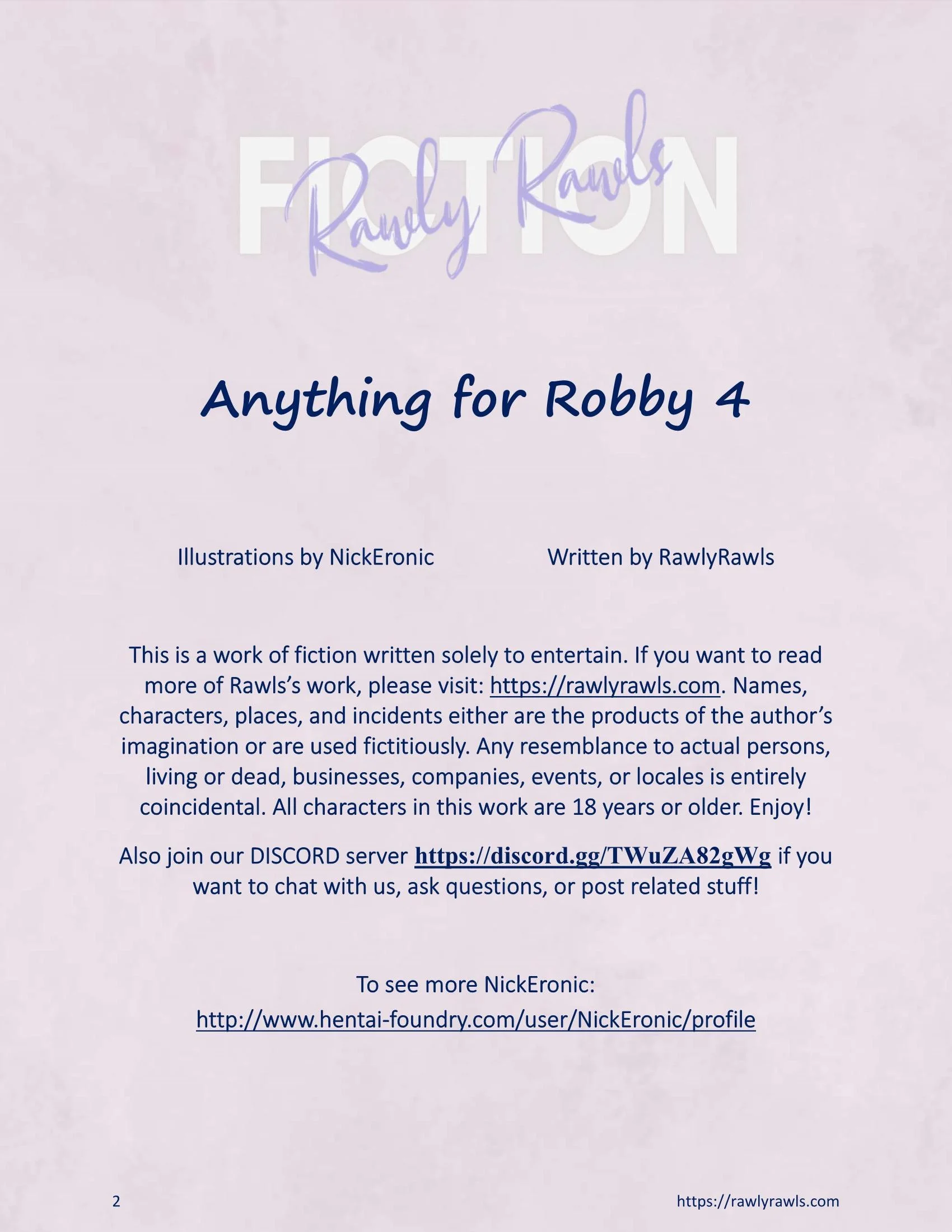 Anything For Robby [Nick Eronic , RawlyRawls] 4 . Anything For Robby - Chapter 4 [Nick Eronic , RawlyRawls] – page 2