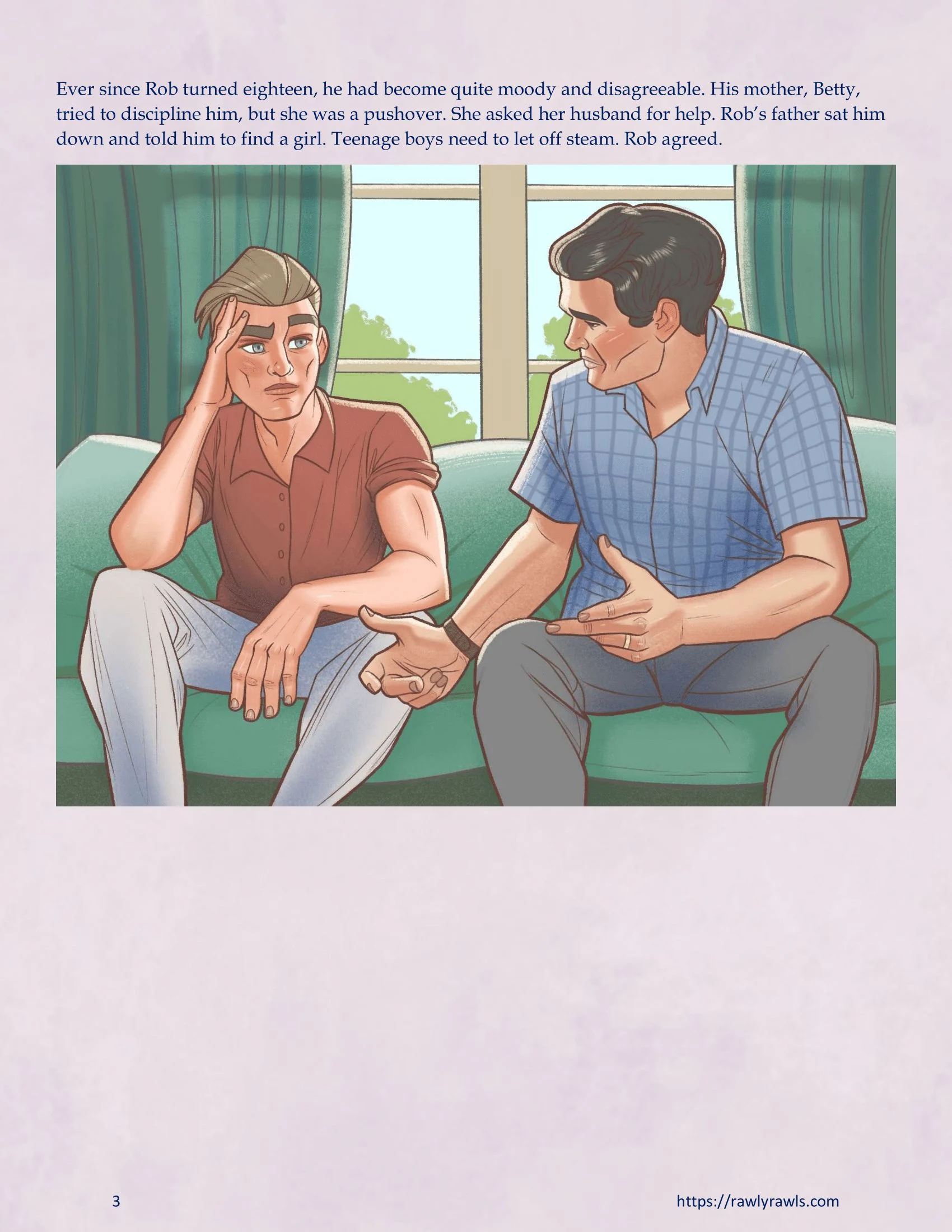 Anything For Robby [Nick Eronic , RawlyRawls] 1 . Anything For Robby - Chapter 1 [Nick Eronic , RawlyRawls] – page 3
