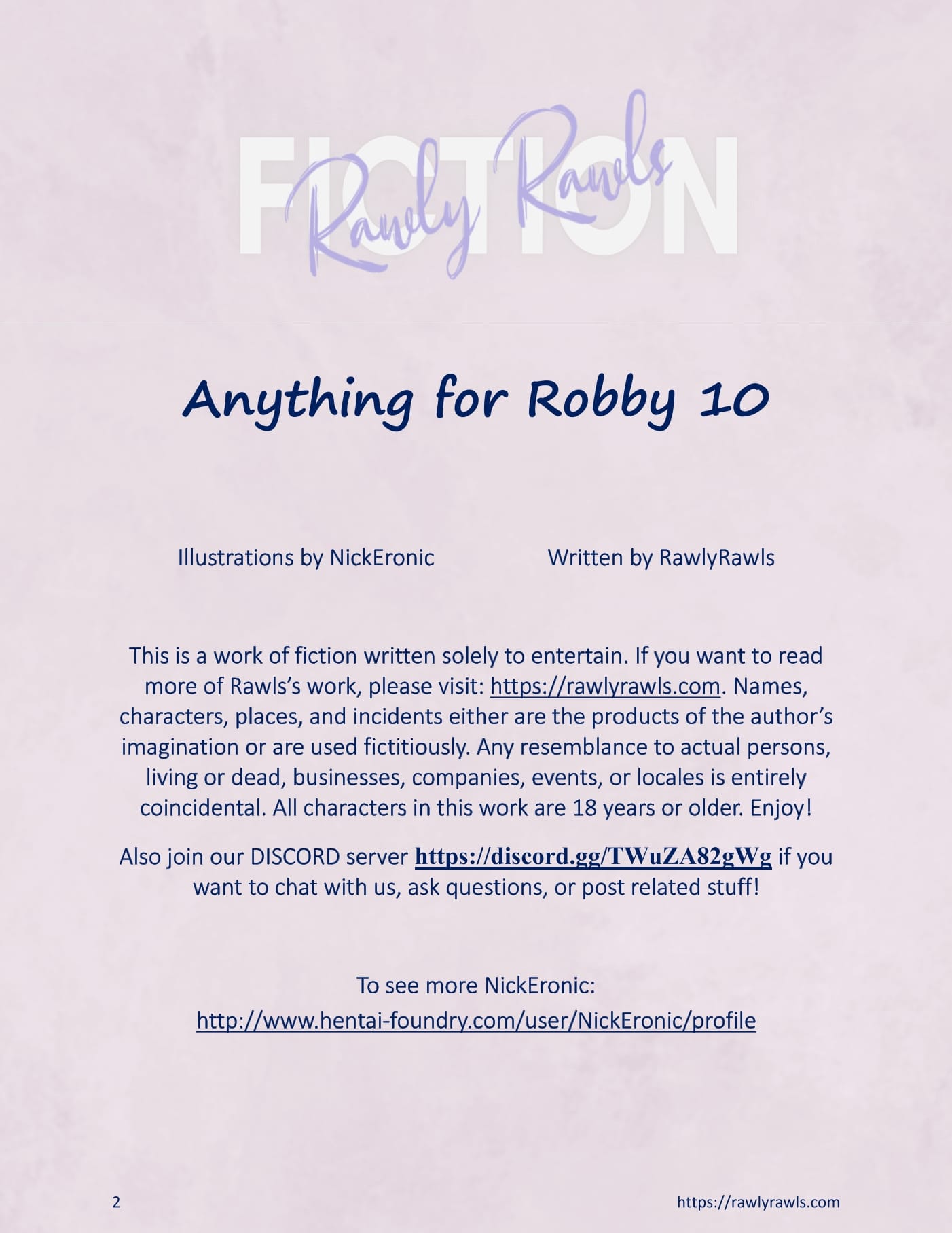 Anything For Robby [Nick Eronic , RawlyRawls] 10 . Anything For Robby - Chapter 10 [Nick Eronic , RawlyRawls] – page 2