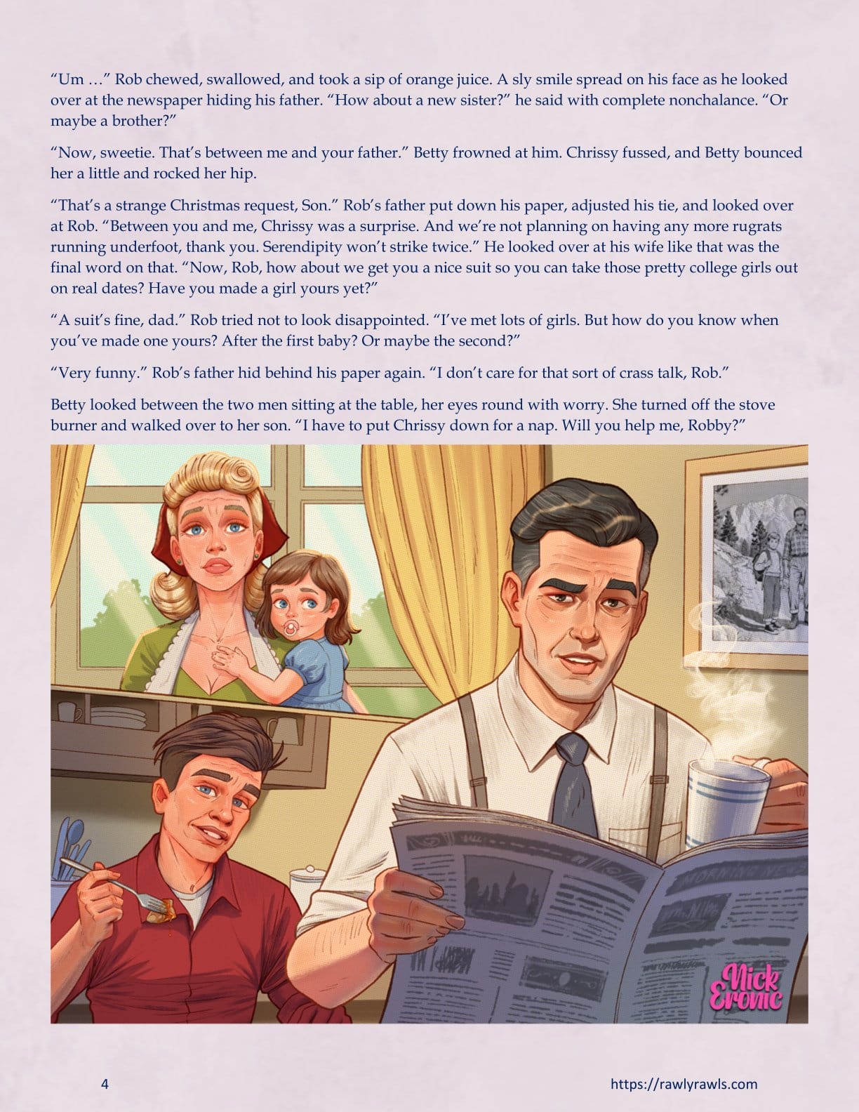 Anything For Robby [Nick Eronic , RawlyRawls] 12 . Anything For Robby - Chapter 12 [Nick Eronic , RawlyRawls] – page 4