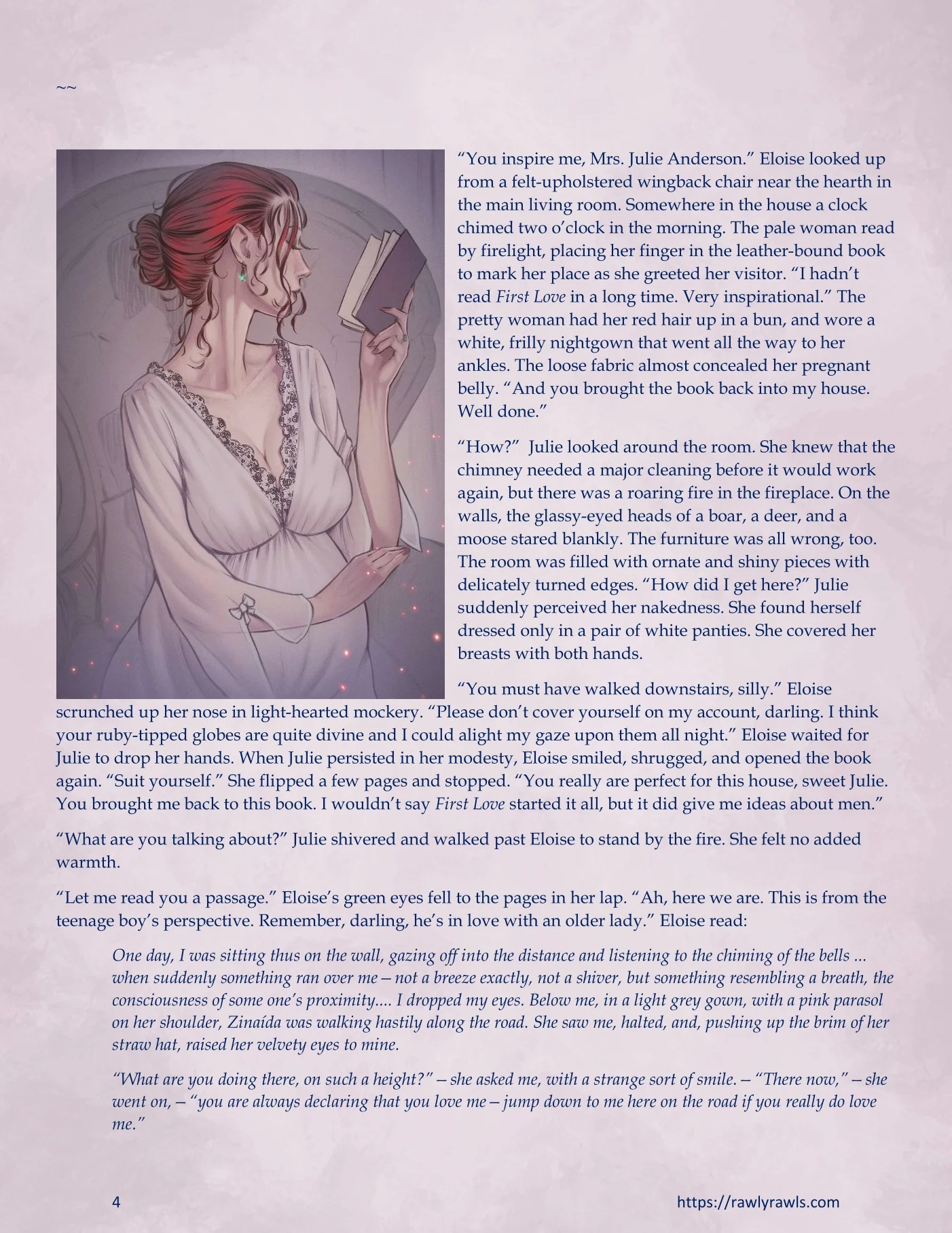 The Haunting Of Palmer Mansion [TenderMindd , RawlyRawls] 3.1 . The Haunting Of Palmer Mansion - Chapter 3 - Part 1 [TenderMindd , RawlyRawls] – page 4