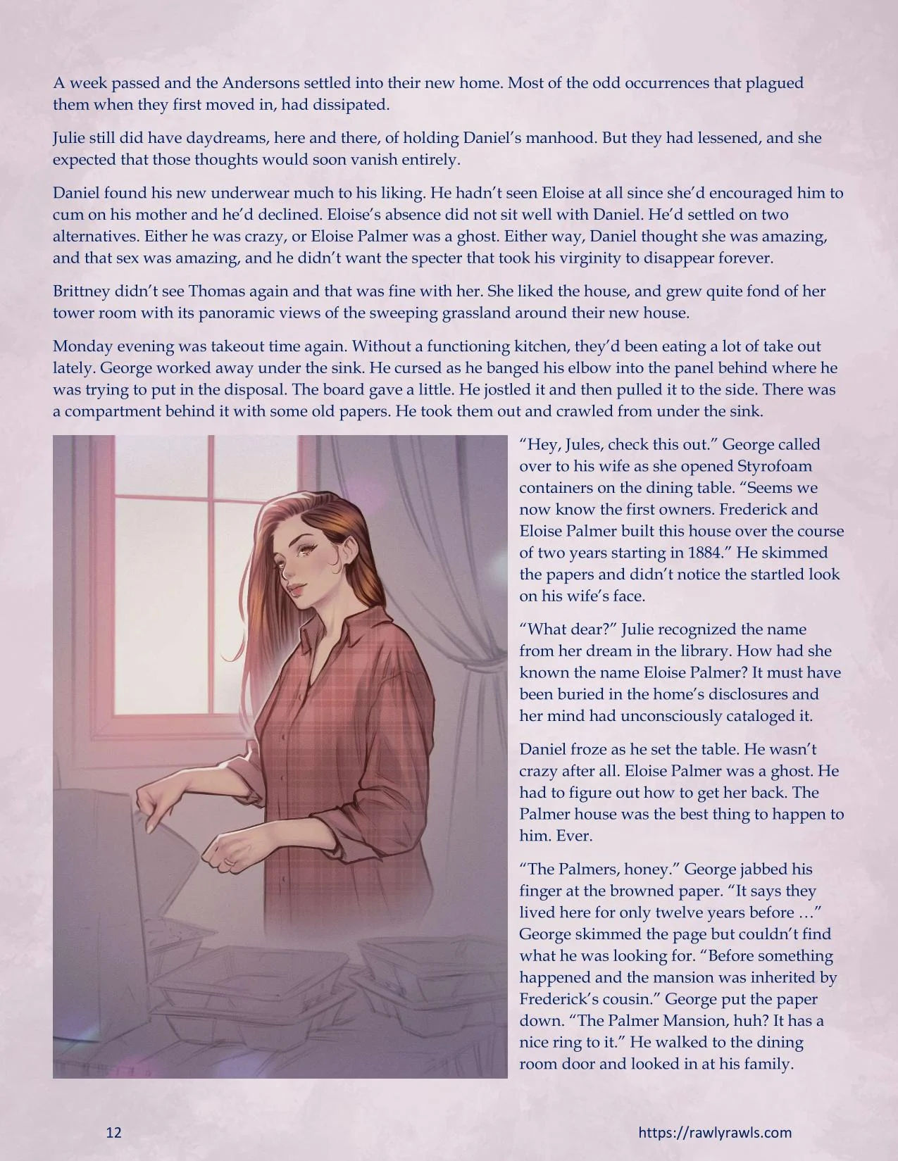 The Haunting Of Palmer Mansion [TenderMindd , RawlyRawls] 2.1 . The Haunting Of Palmer Mansion - Chapter 2 - Part 1 [TenderMindd , RawlyRawls] – page 12