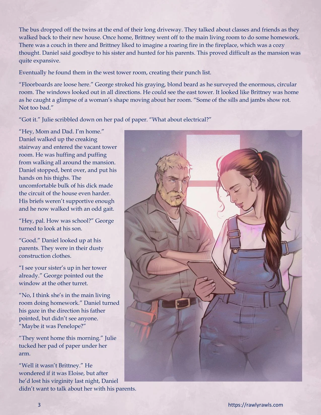 The Haunting Of Palmer Mansion [TenderMindd , RawlyRawls] 2.1 . The Haunting Of Palmer Mansion - Chapter 2 - Part 1 [TenderMindd , RawlyRawls] – page 3