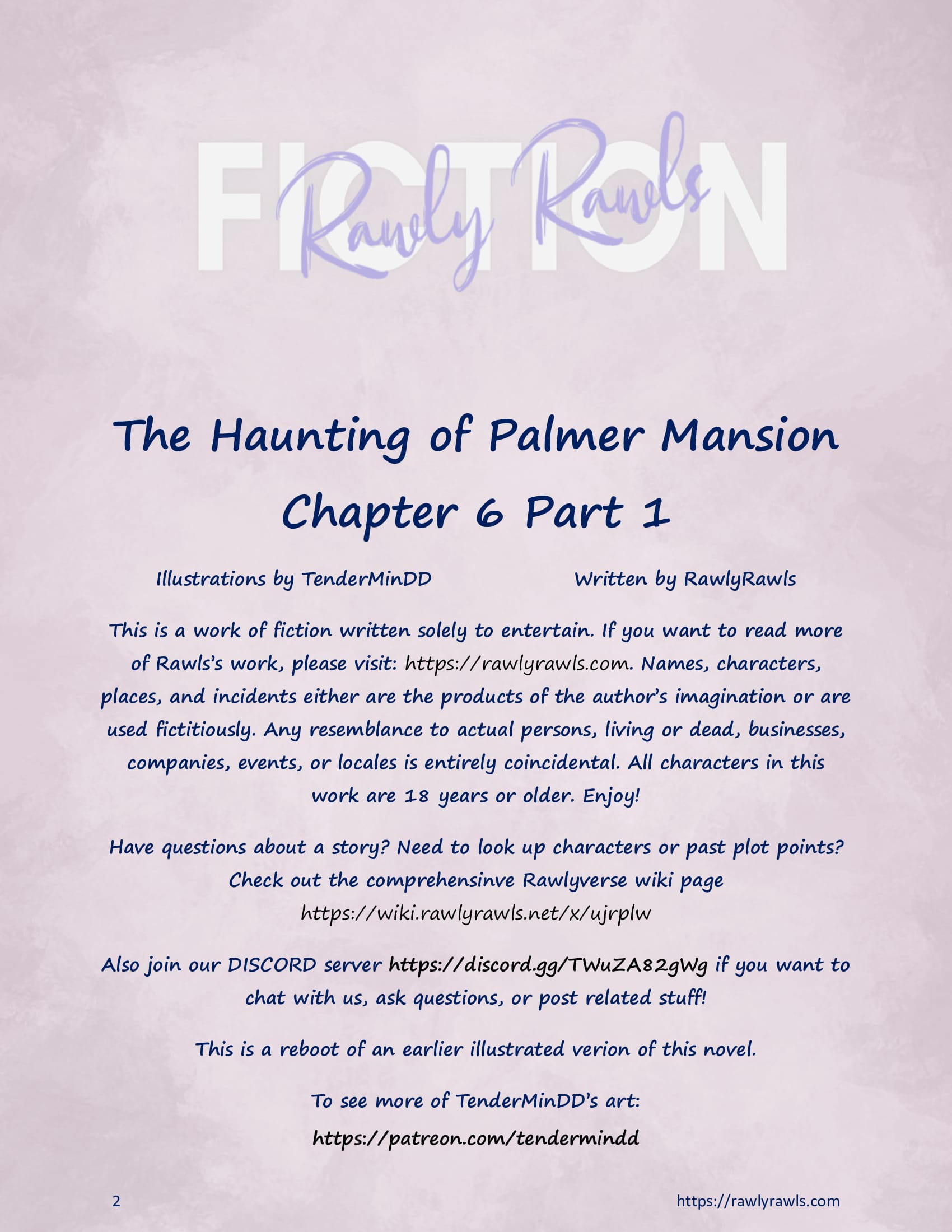 The Haunting Of Palmer Mansion [TenderMindd , RawlyRawls] 6.1 . The Haunting Of Palmer Mansion - Chapter 6 - Part 1 [TenderMindd , RawlyRawls] – page 2