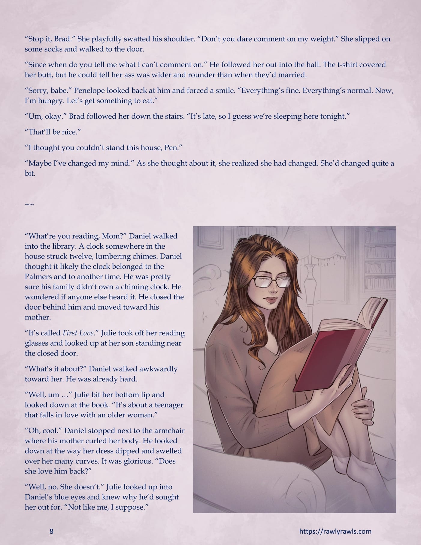 The Haunting Of Palmer Mansion [TenderMindd , RawlyRawls] 8.1 . The Haunting Of Palmer Mansion - Chapter 8 - Part 1 [TenderMindd , RawlyRawls] – page 8