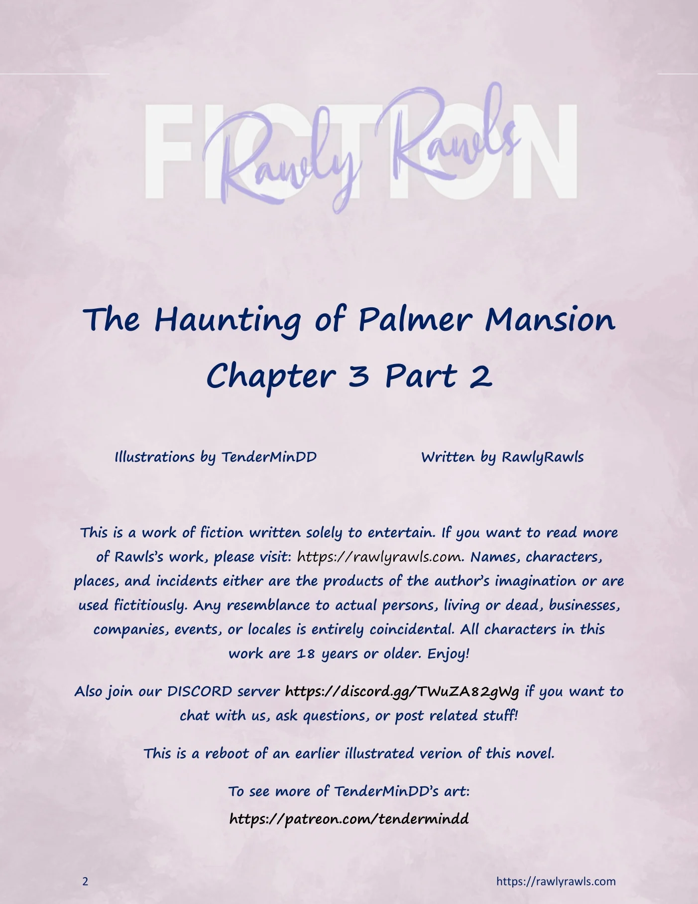 The Haunting Of Palmer Mansion [TenderMindd , RawlyRawls] 3.2 . The Haunting Of Palmer Mansion - Chapter 3 - Part 2 [TenderMindd , RawlyRawls] – page 2